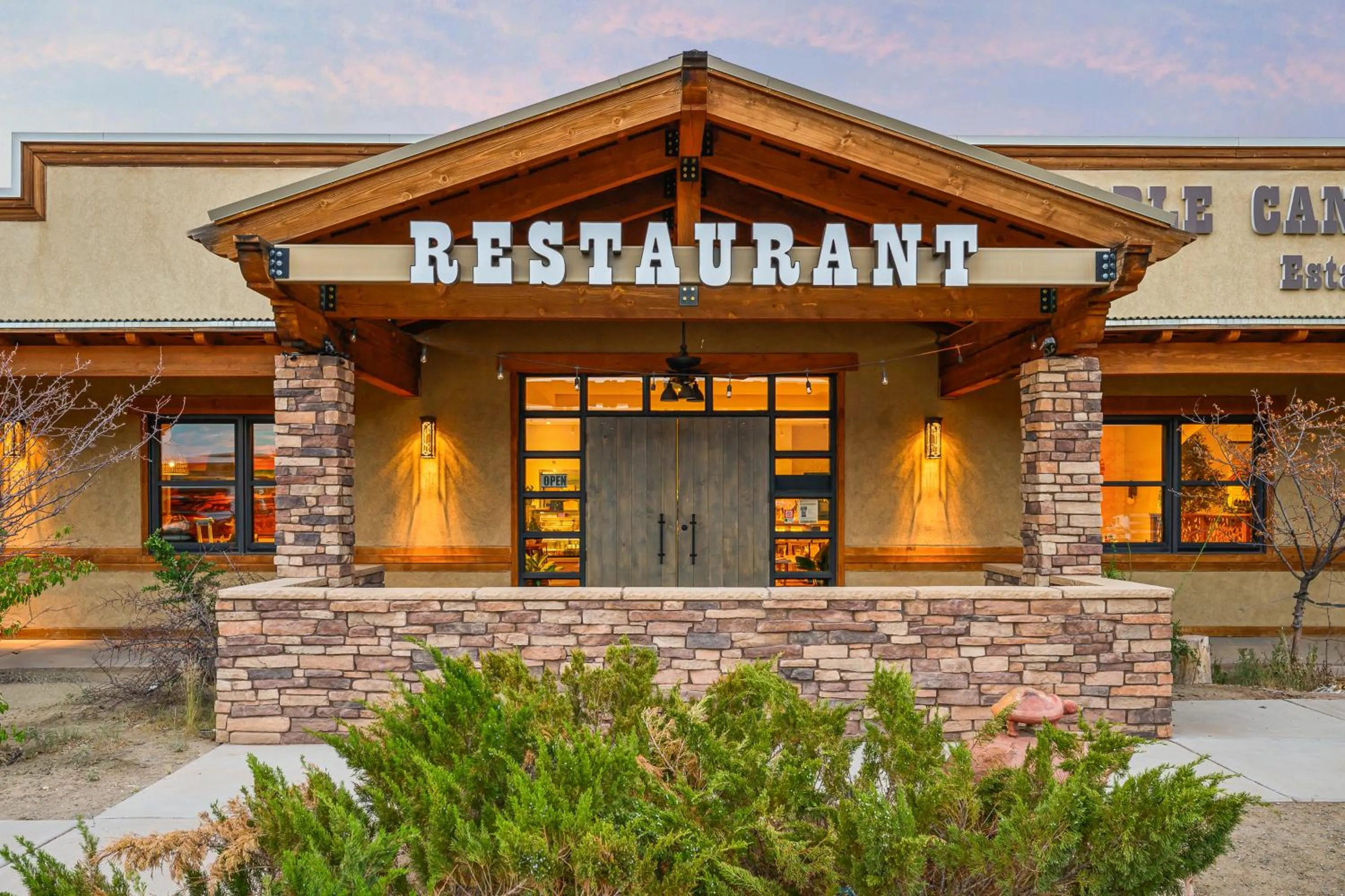 Property building in Marble Canyon Lodge