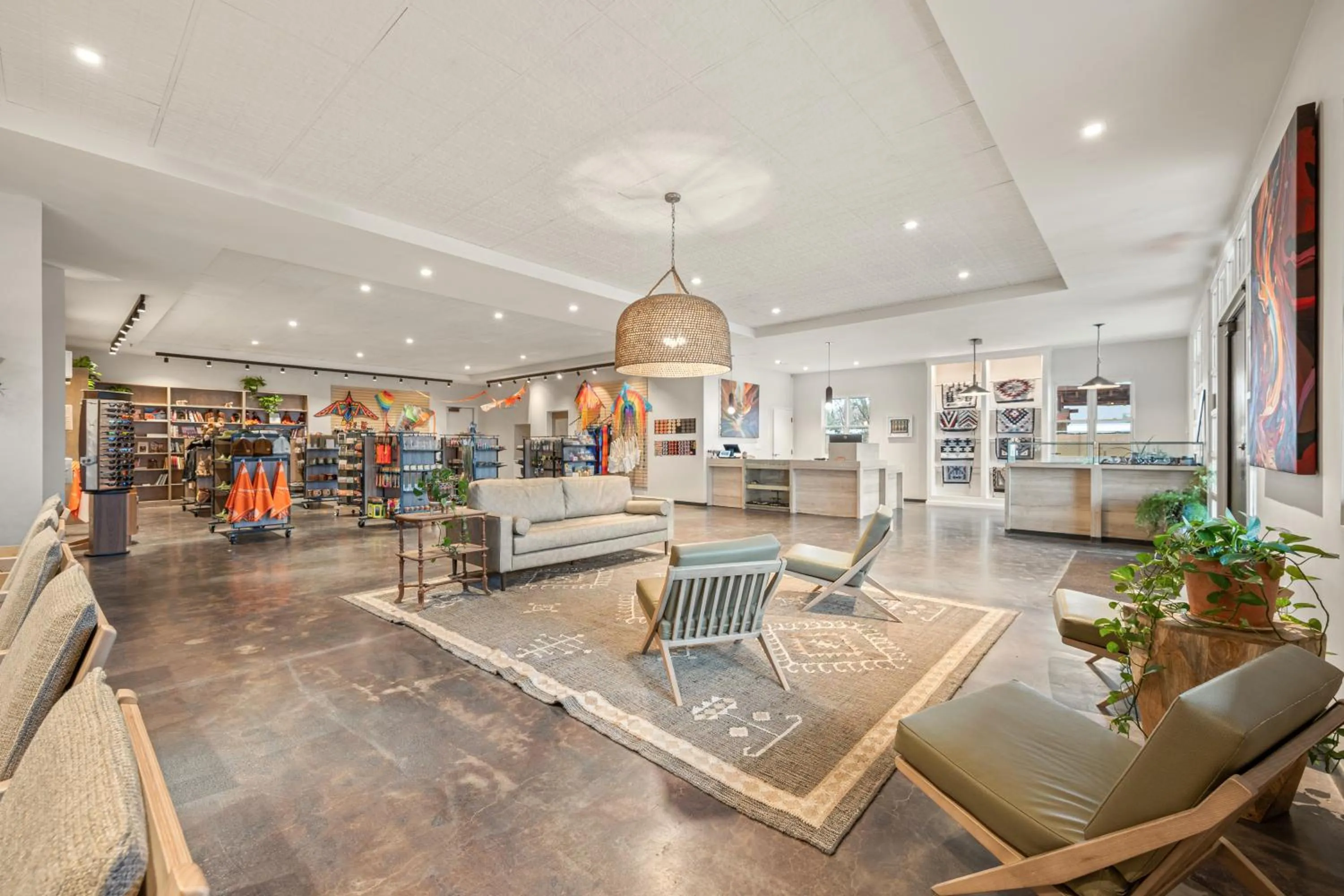 On-site shops in Marble Canyon Lodge