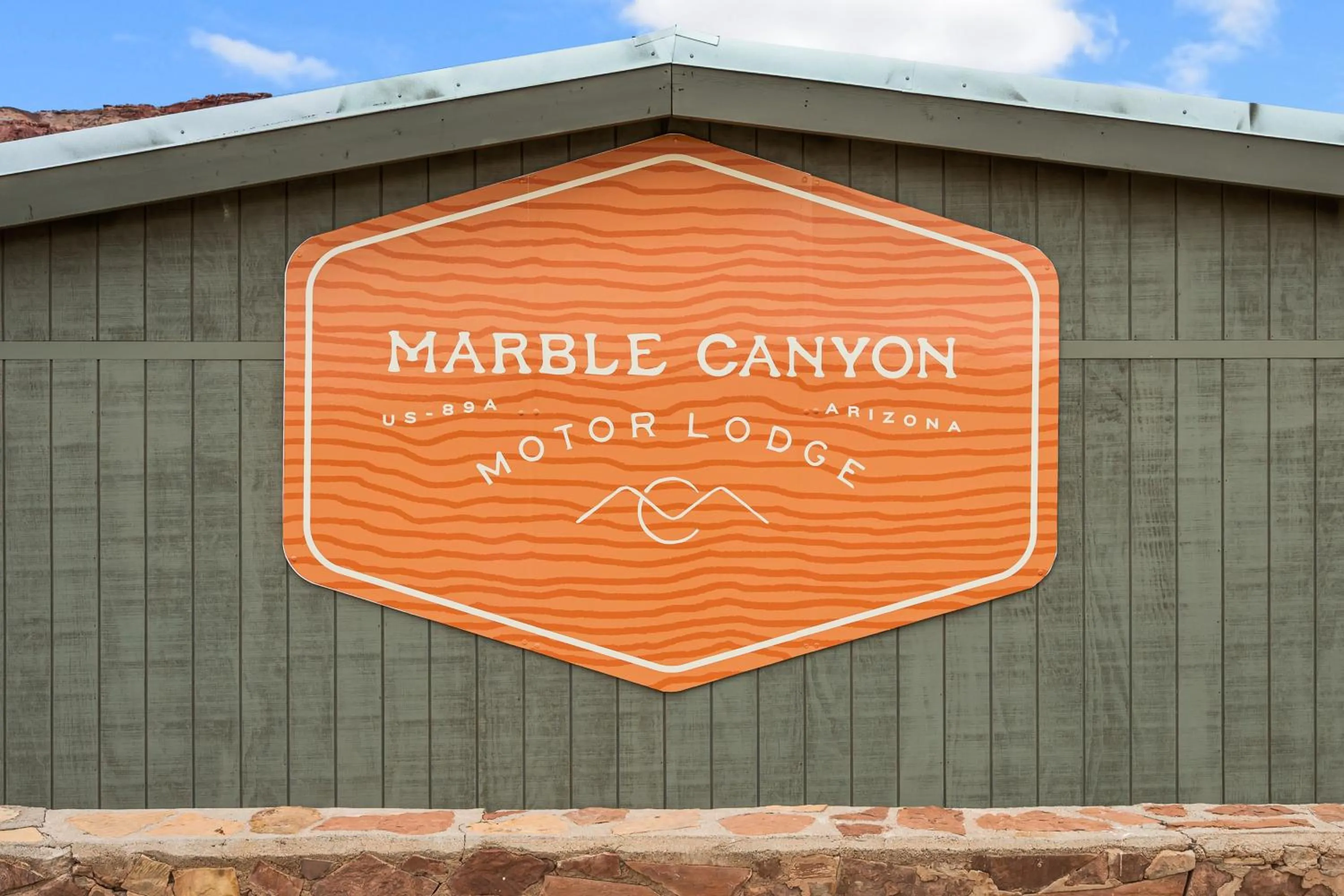 Property logo or sign in Marble Canyon Lodge