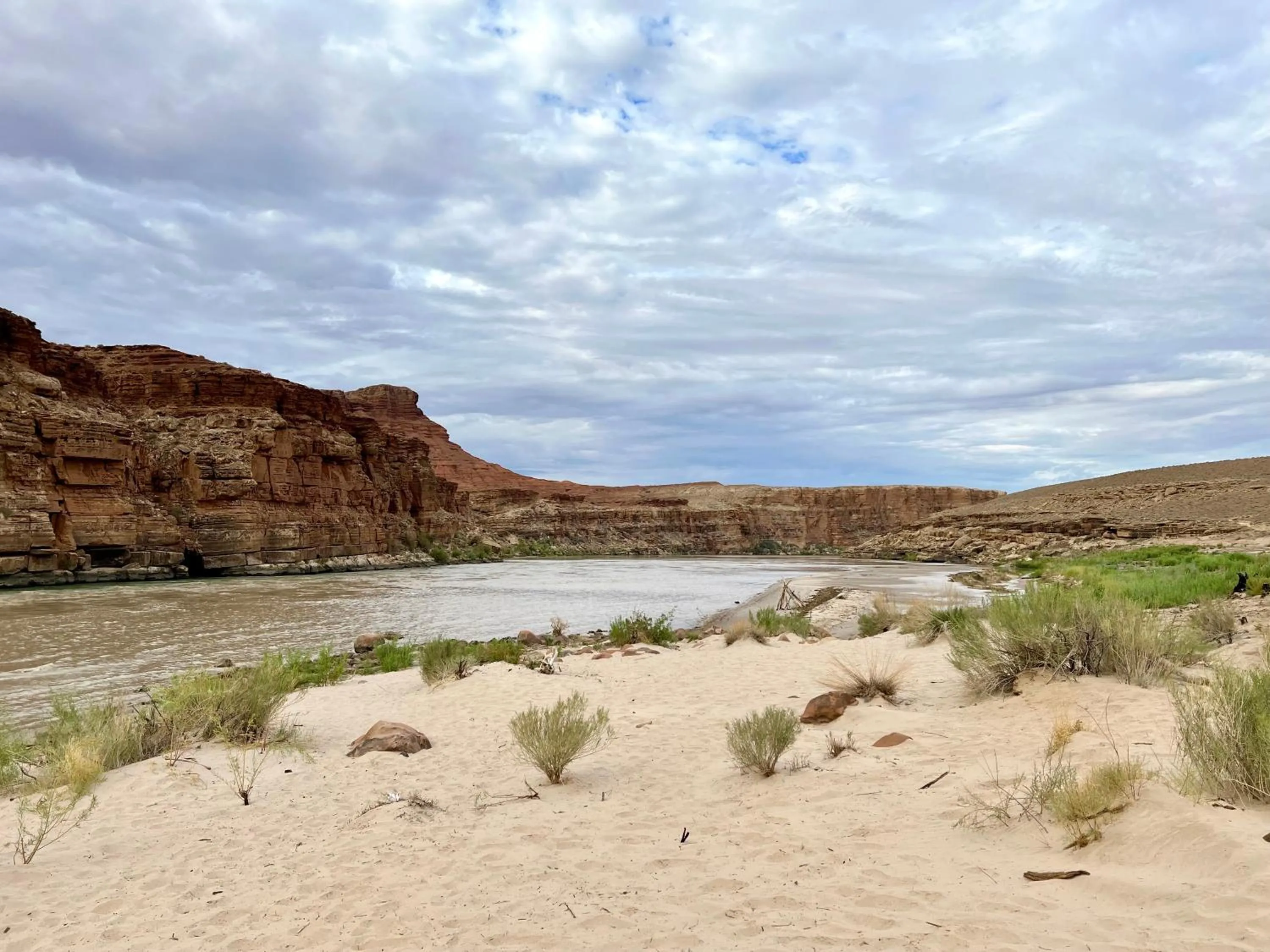 River view in Marble Canyon Lodge