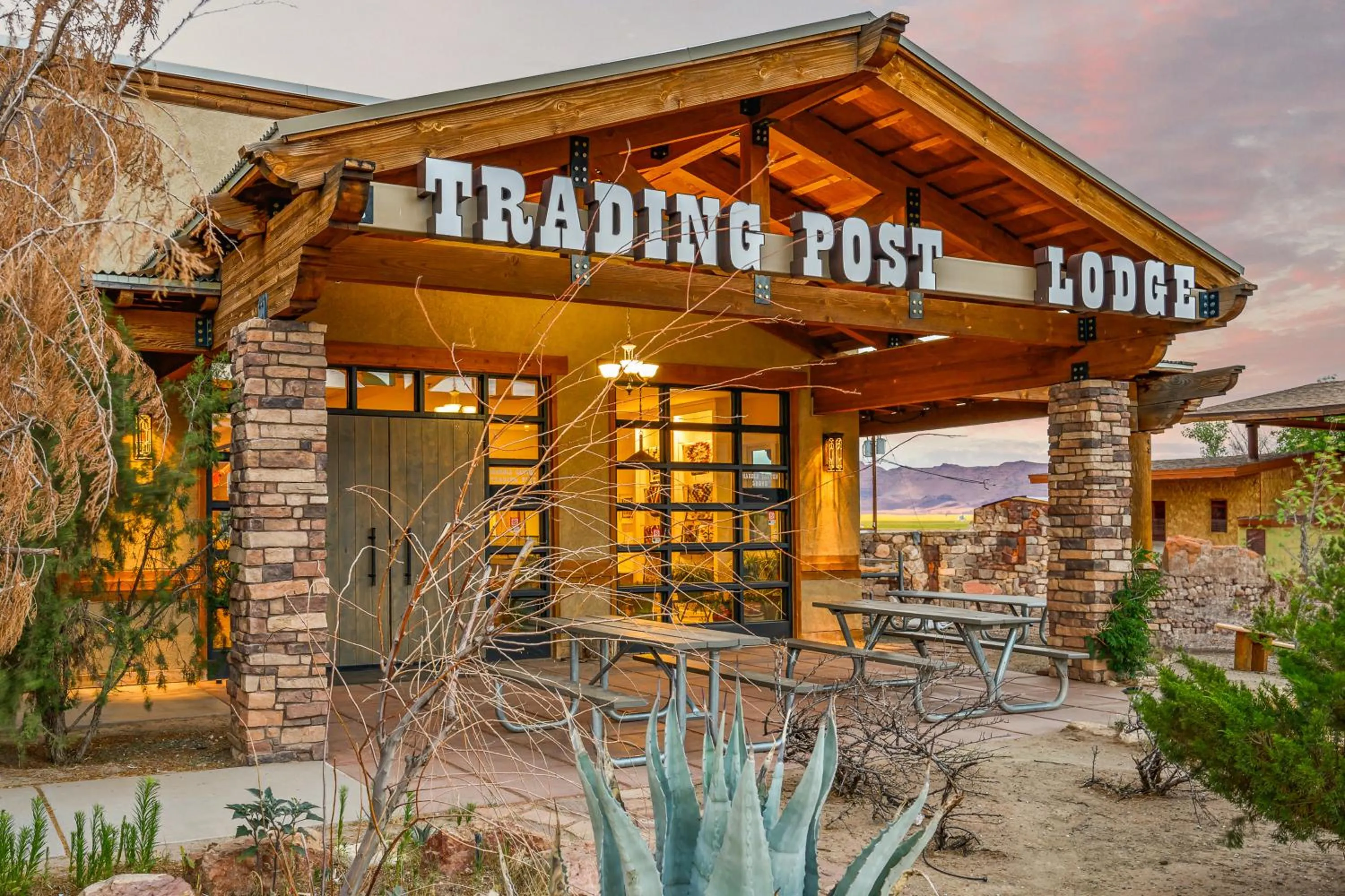 Property building in Marble Canyon Lodge