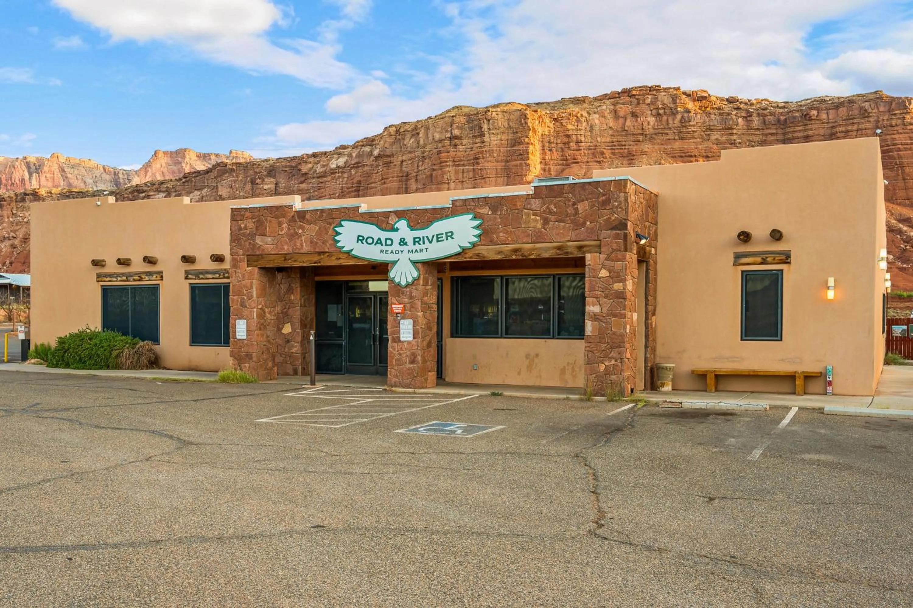 Property building in Marble Canyon Lodge