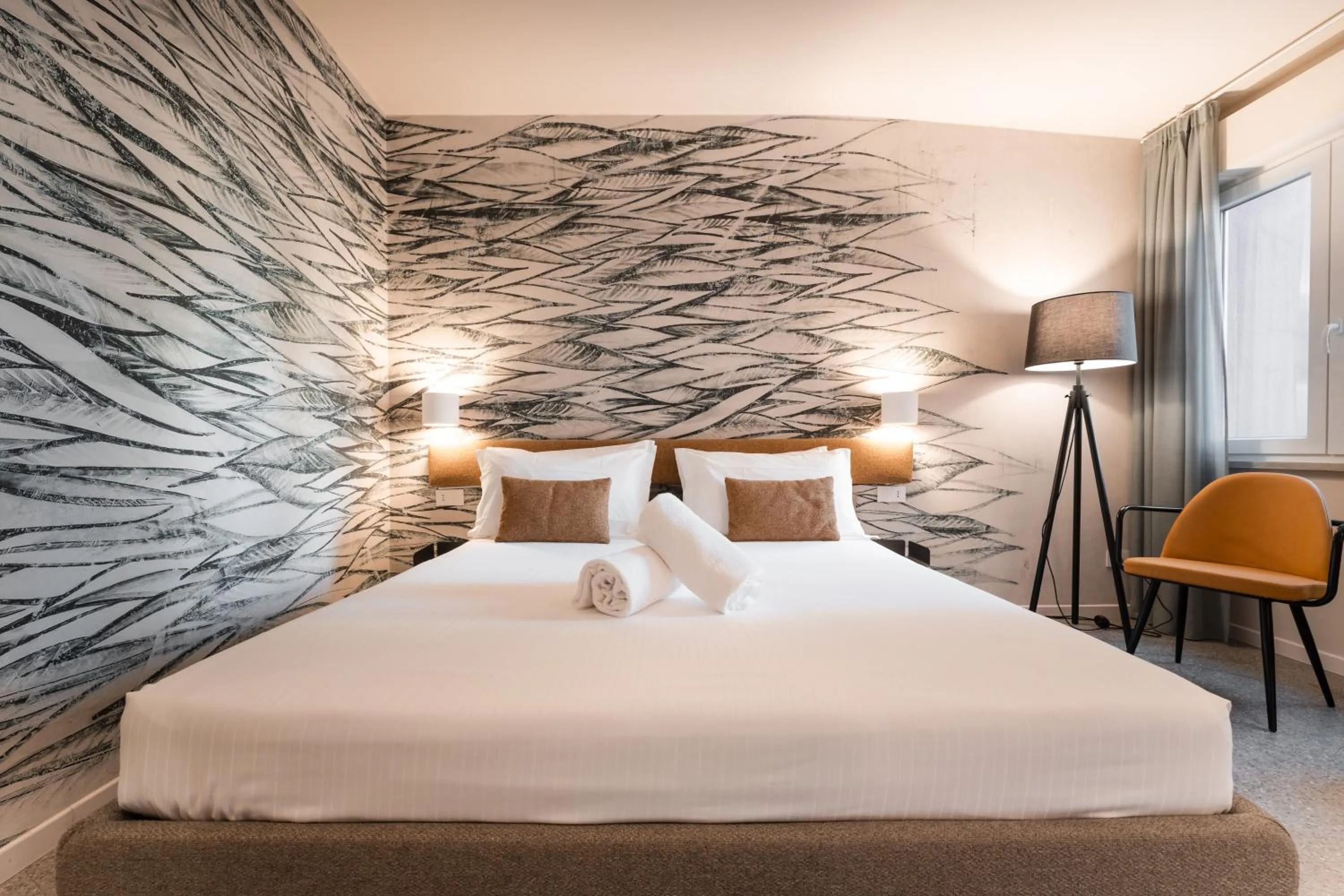 Bedroom, Bed in Hotel Stella Del Mare