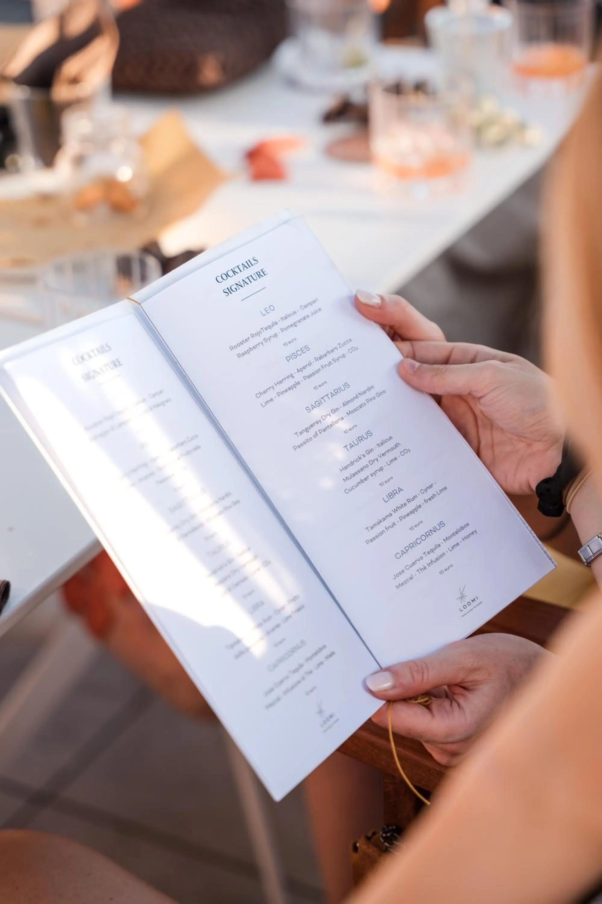 Food and drinks in Hotel Stella Del Mare