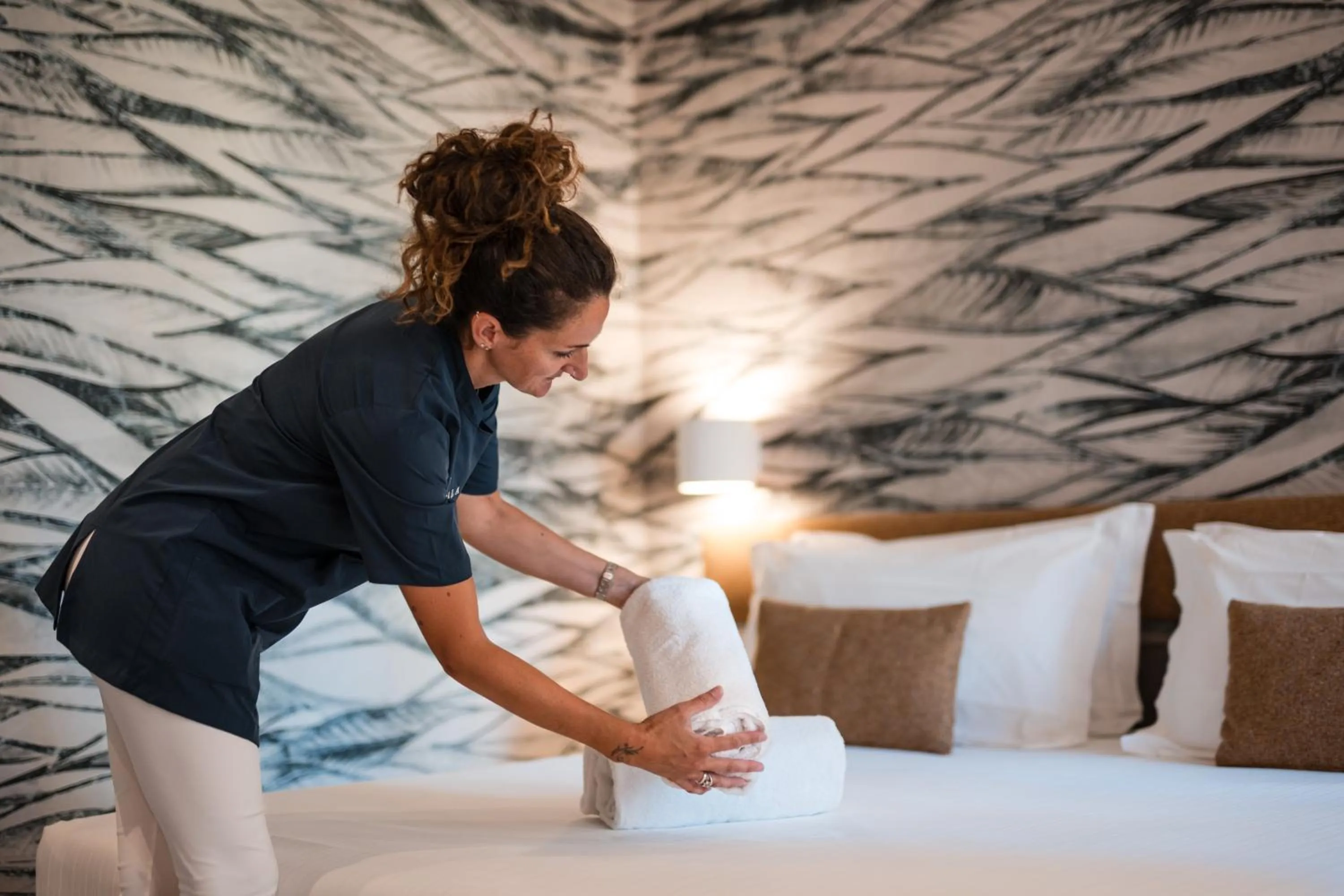 Staff, Bed in Hotel Stella Del Mare