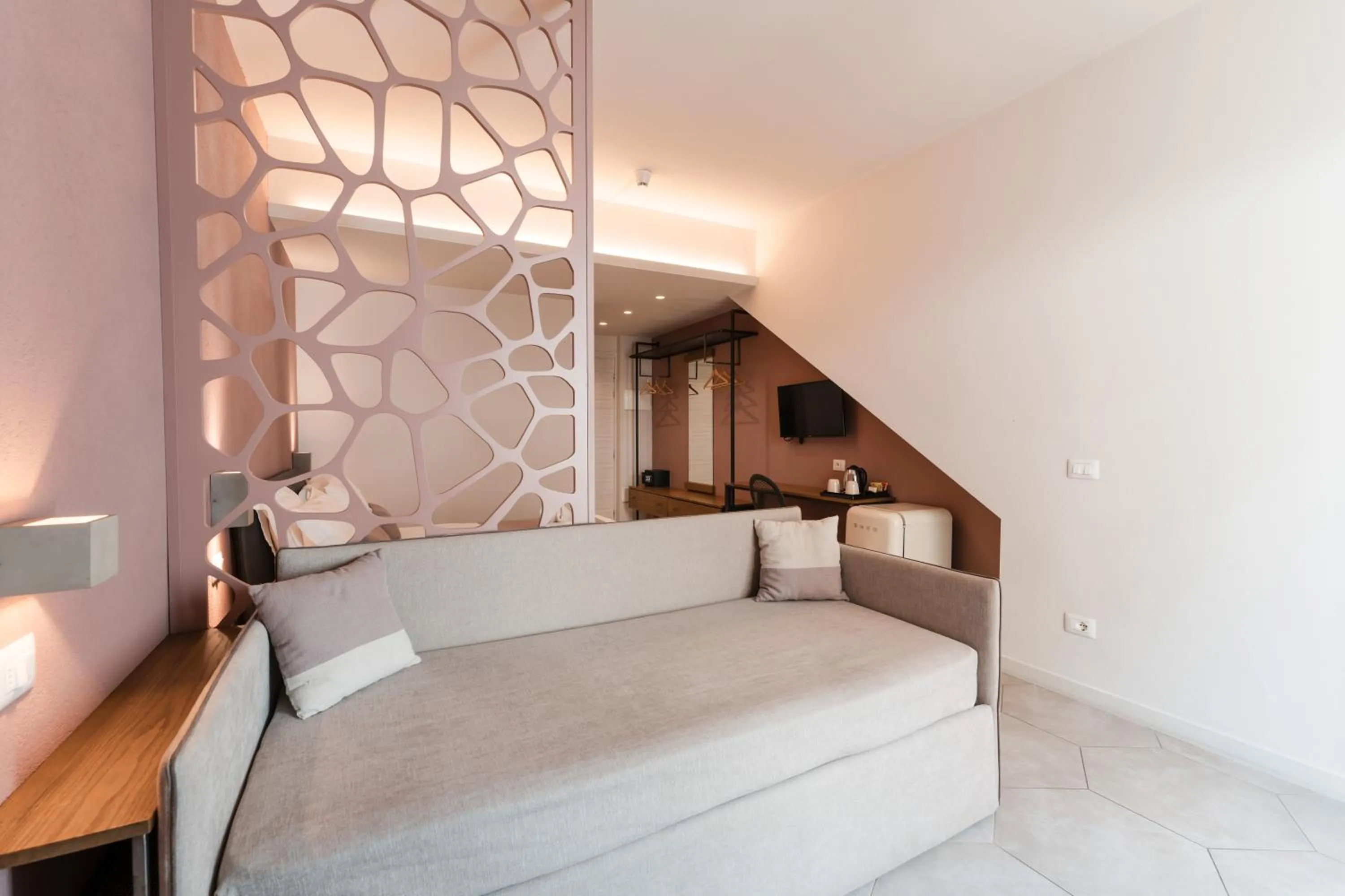 Bedroom, Bed in Hotel Stella Del Mare