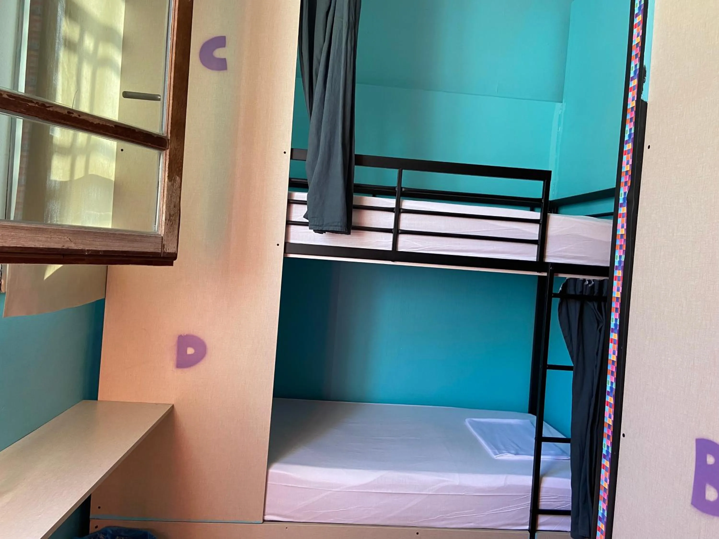 Bed in 4-Bed Female Dormitory Room in Hostel Center Madrid