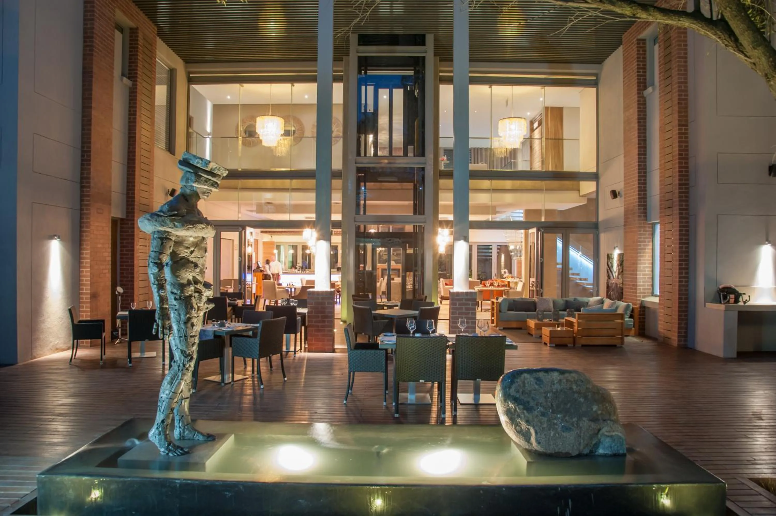 Patio in Menlyn Boutique Hotel