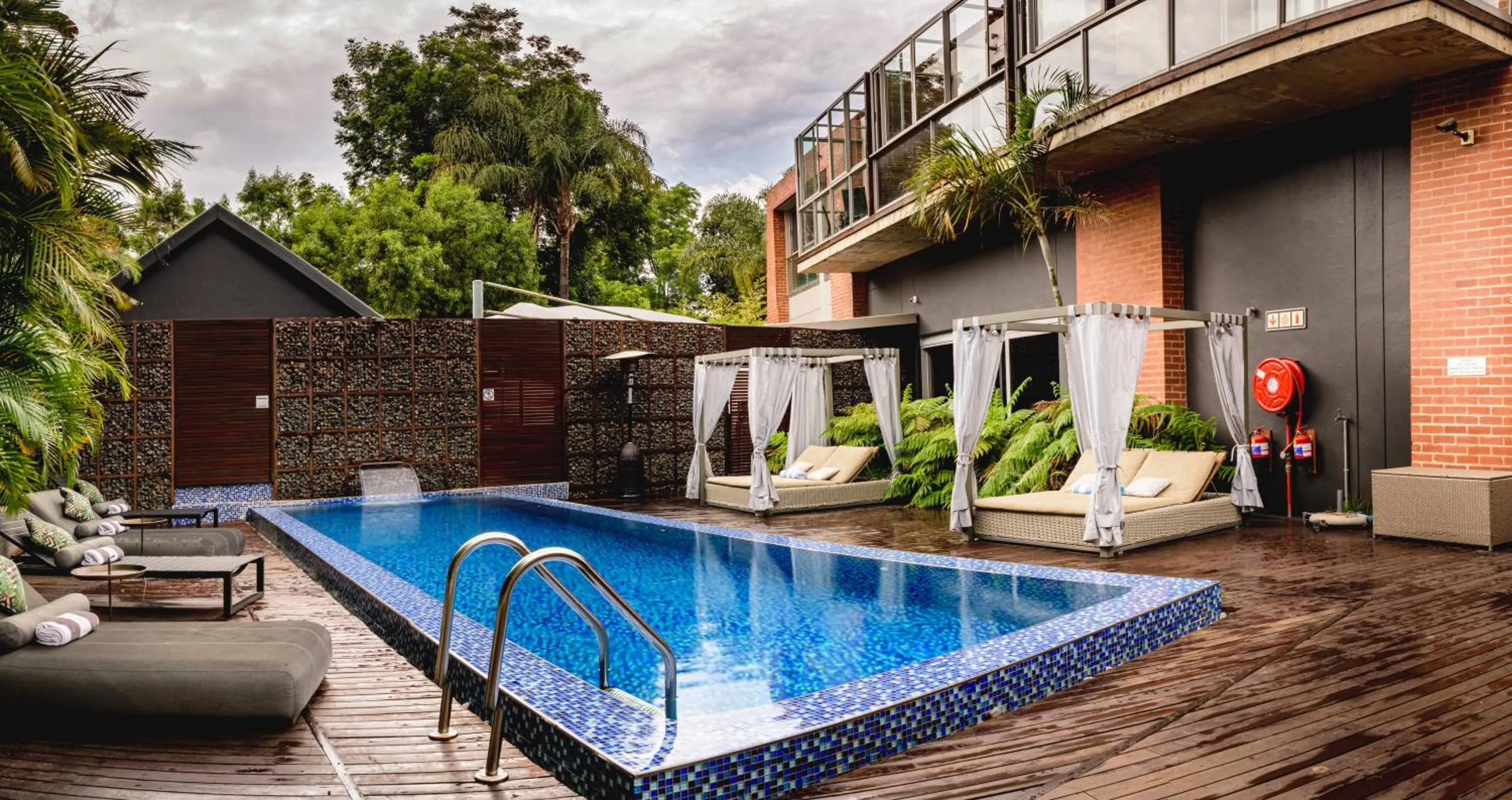 Swimming pool in Menlyn Boutique Hotel