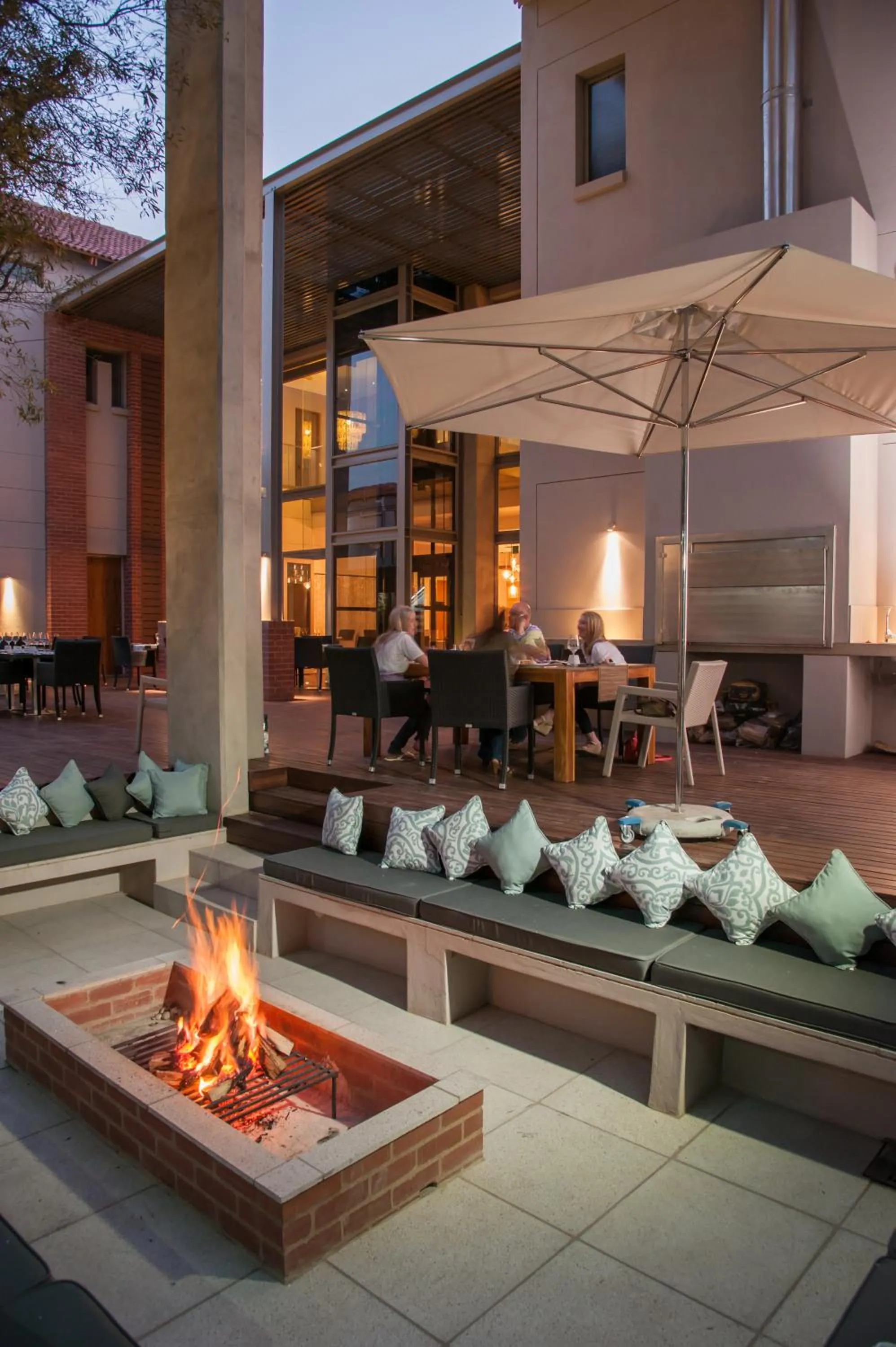 Patio in Menlyn Boutique Hotel
