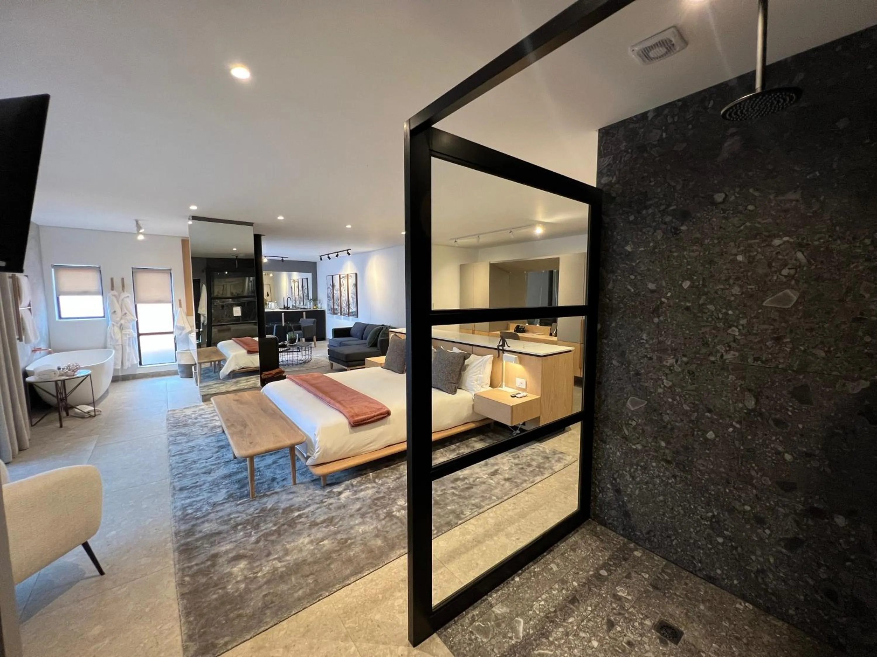 Photo of the whole room, Bed in Menlyn Boutique Hotel