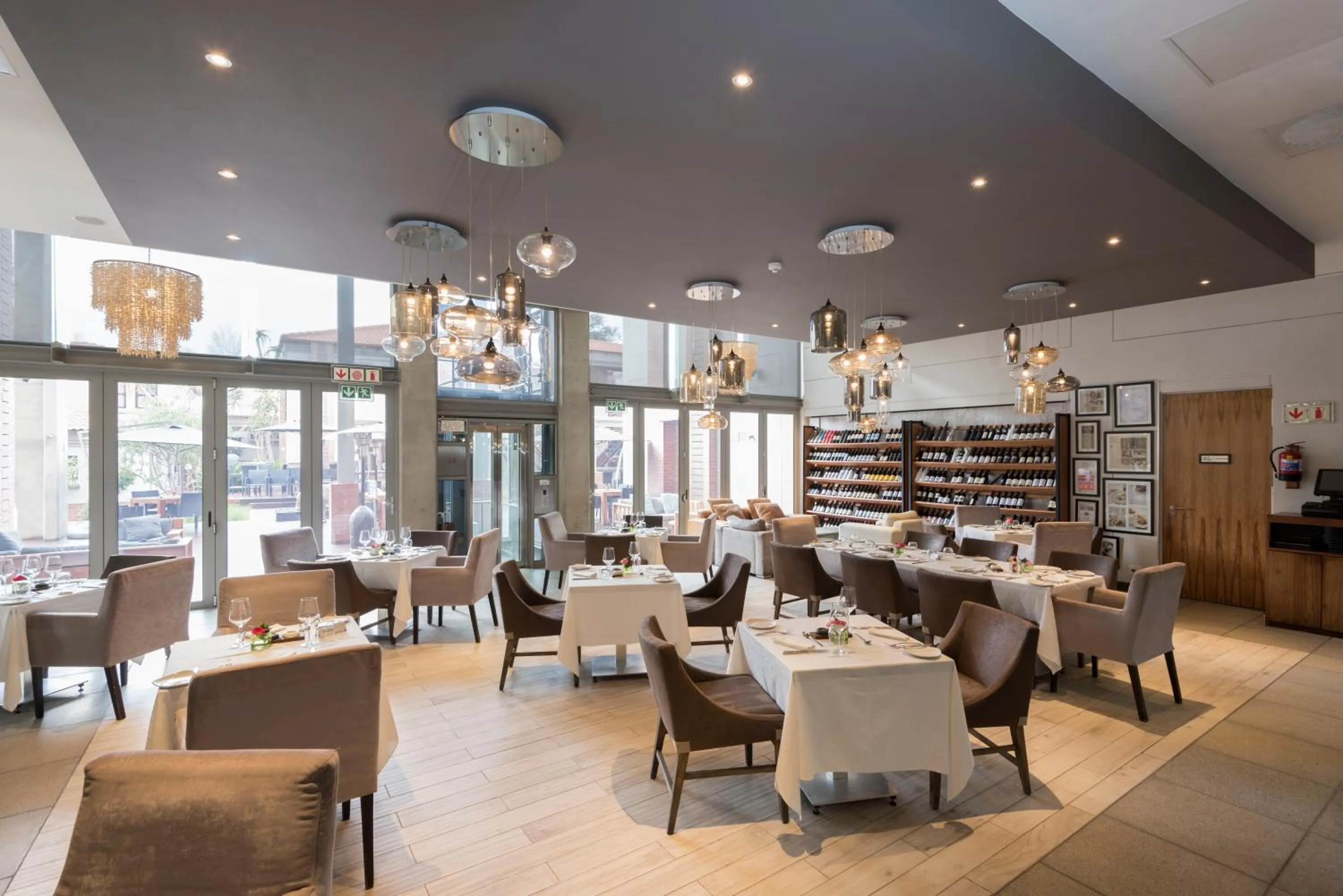 Restaurant/places to eat in Menlyn Boutique Hotel