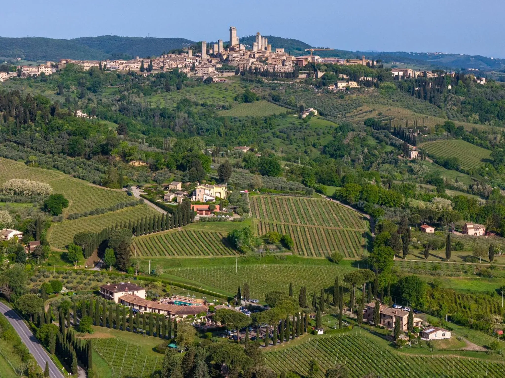 Bird's eye view in Hotel Sovestro