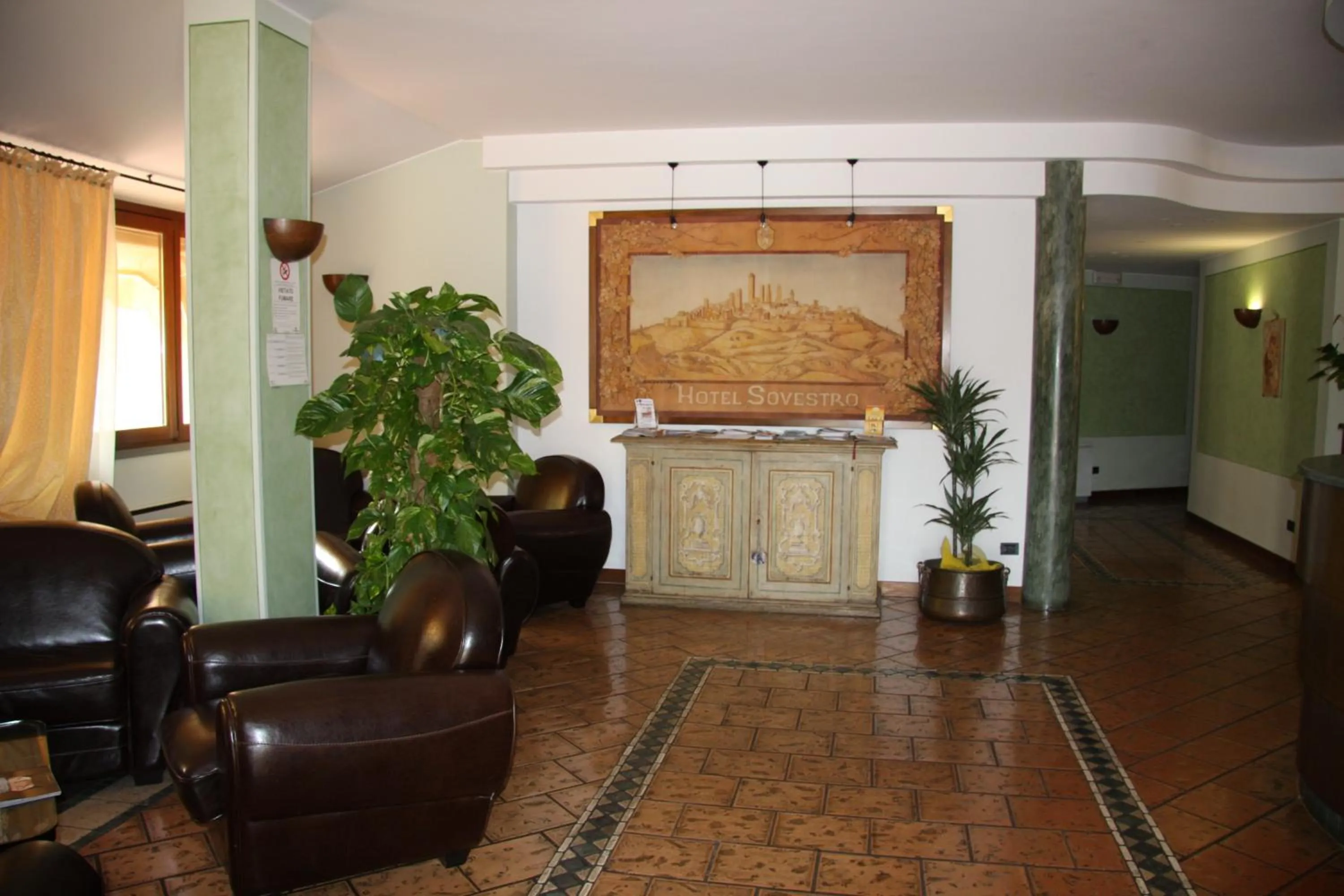 Lobby or reception in Hotel Sovestro