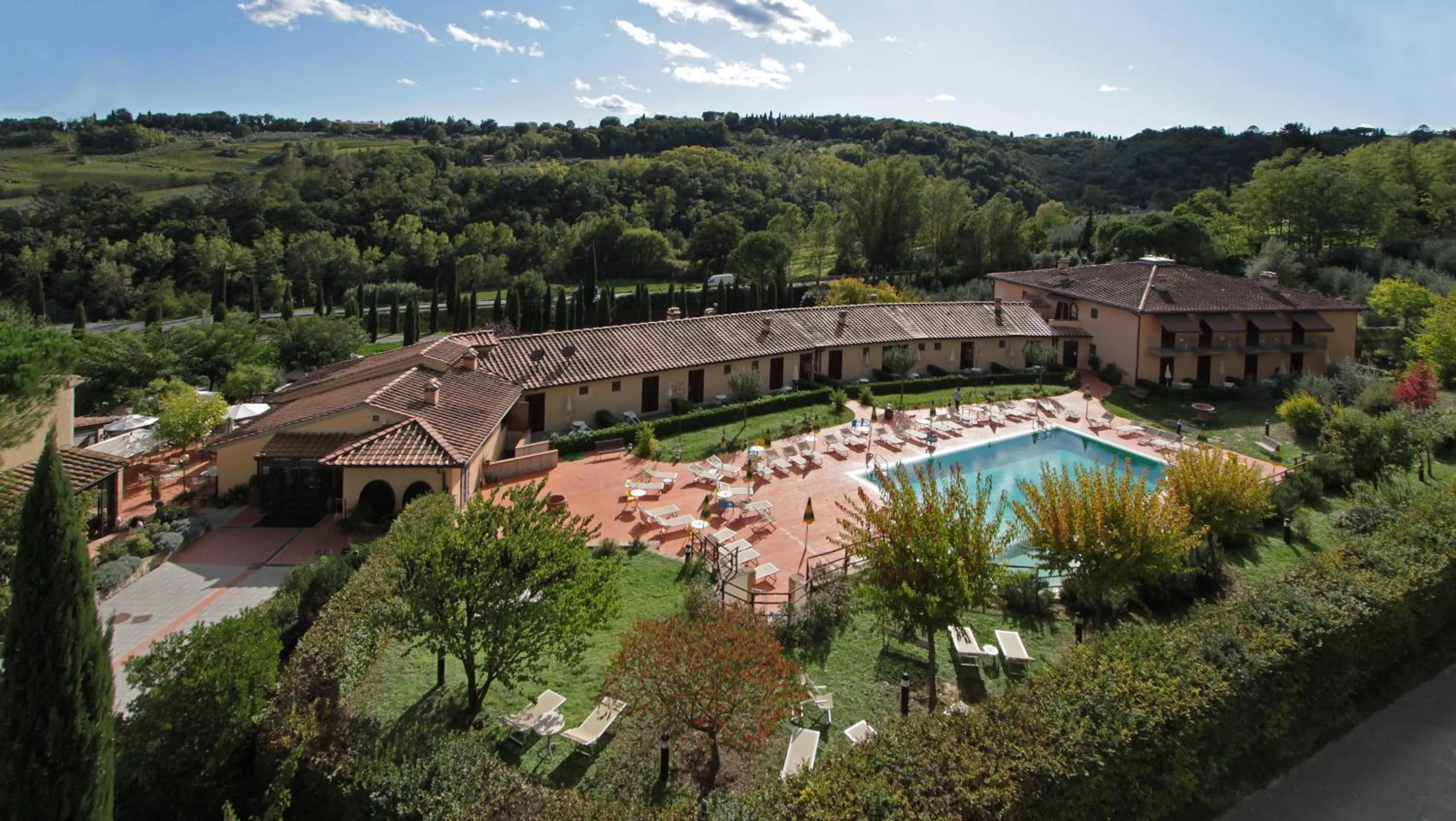 Bird's eye view in Hotel Sovestro