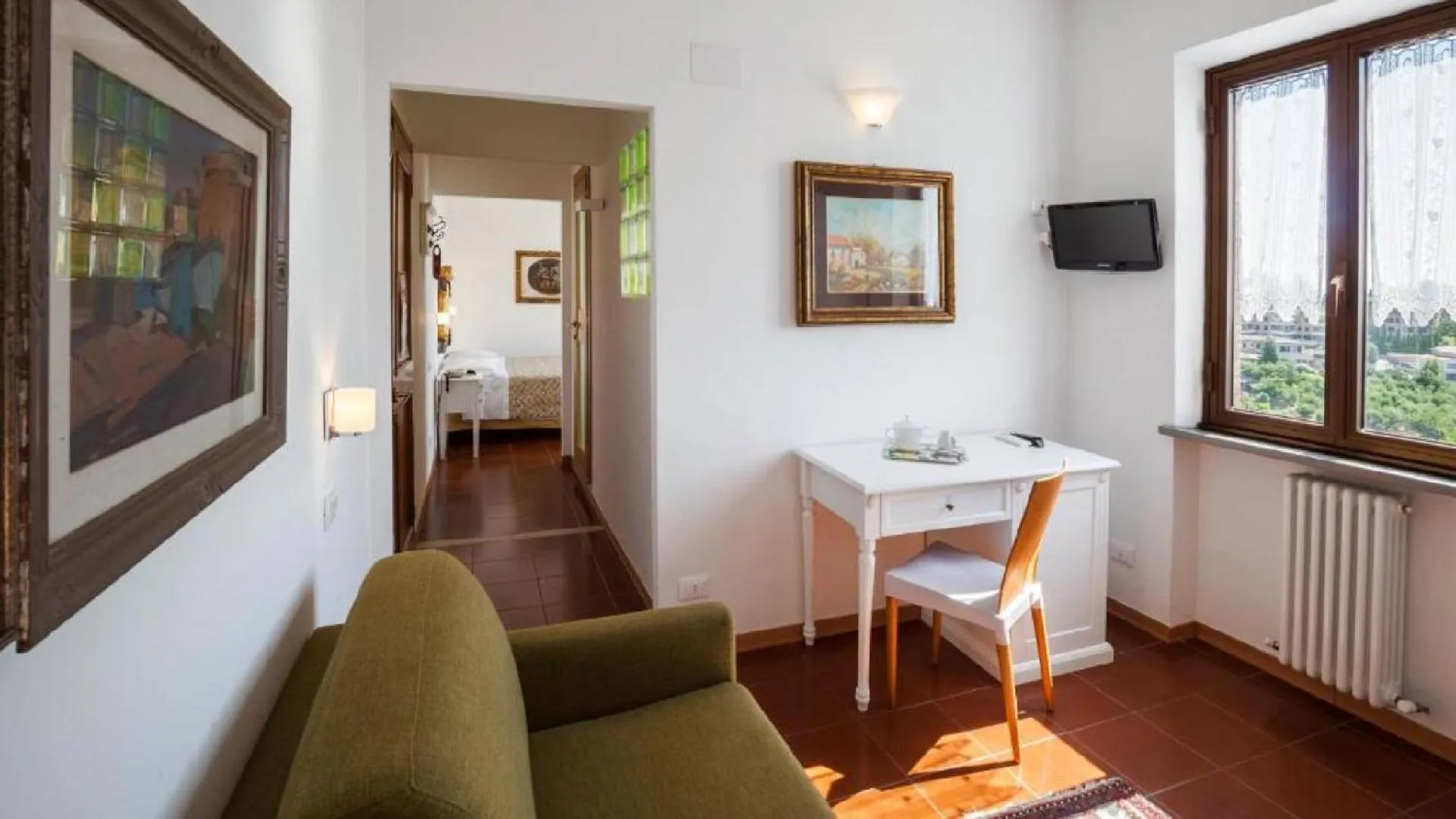 Seating area in Hotel Porta Romana di Luce Hotels