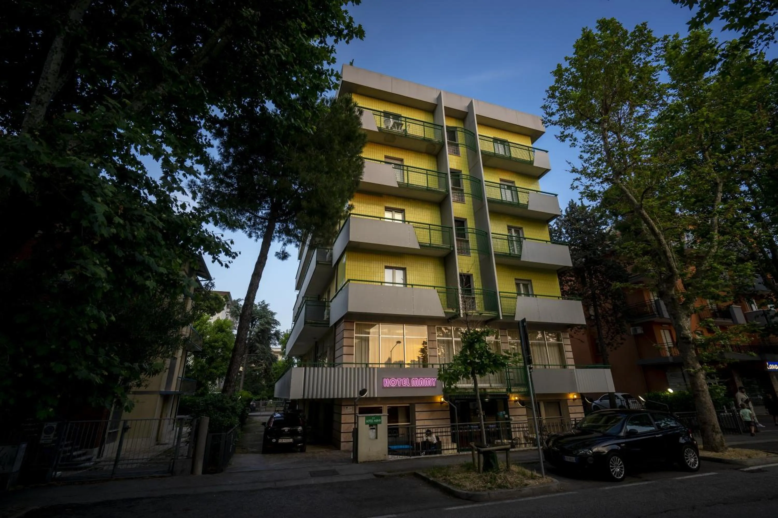 Facade/entrance in Hotel Mamy