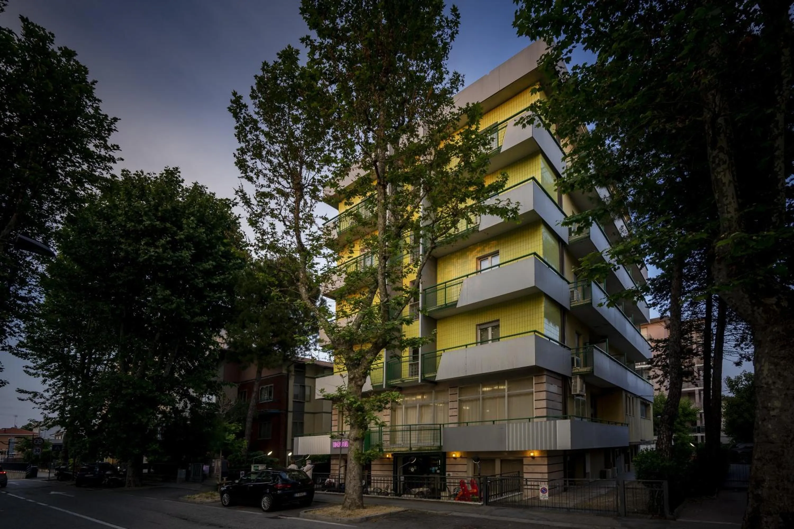 Facade/entrance in Hotel Mamy
