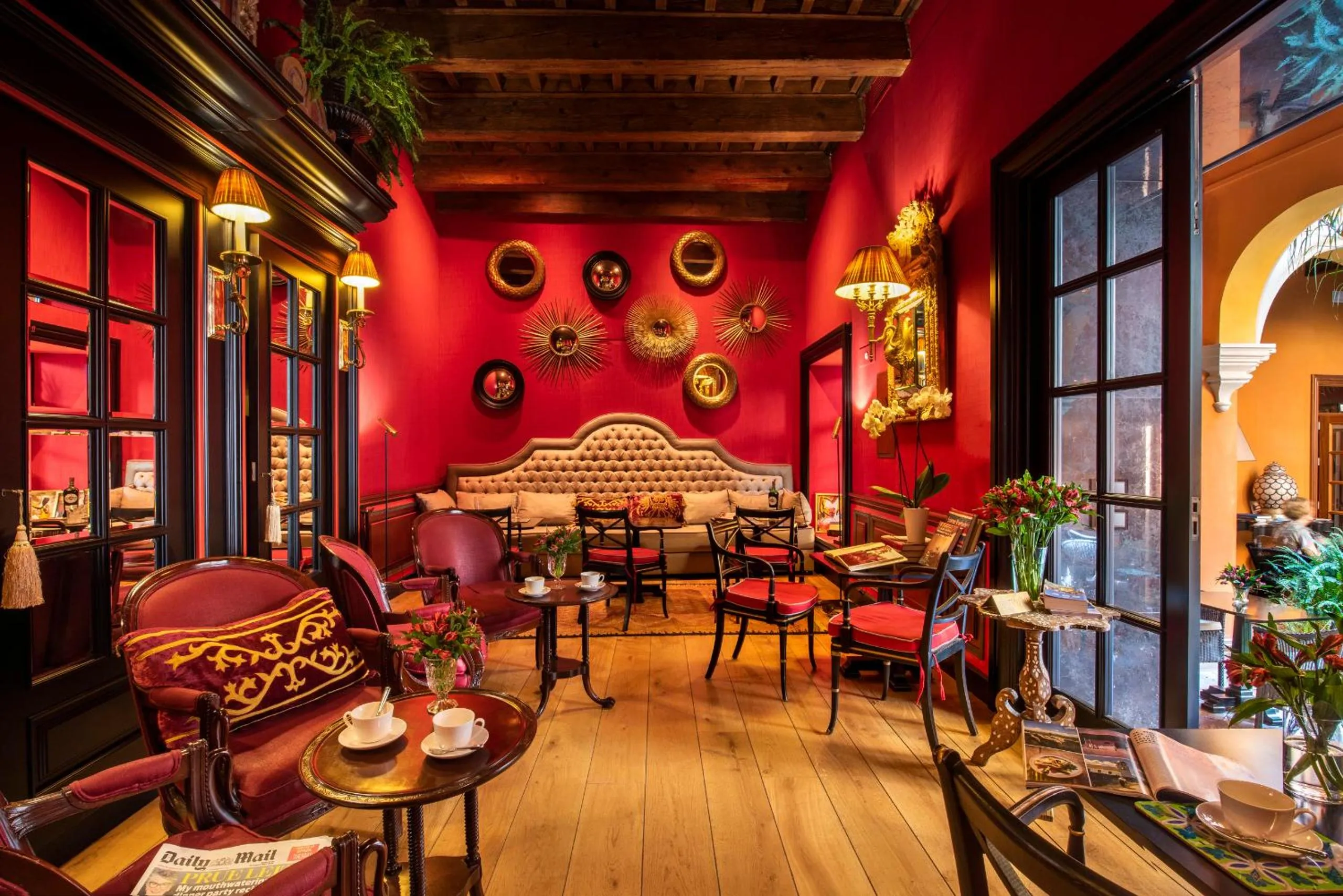 Lounge or bar in Hotel Casa Del Poeta