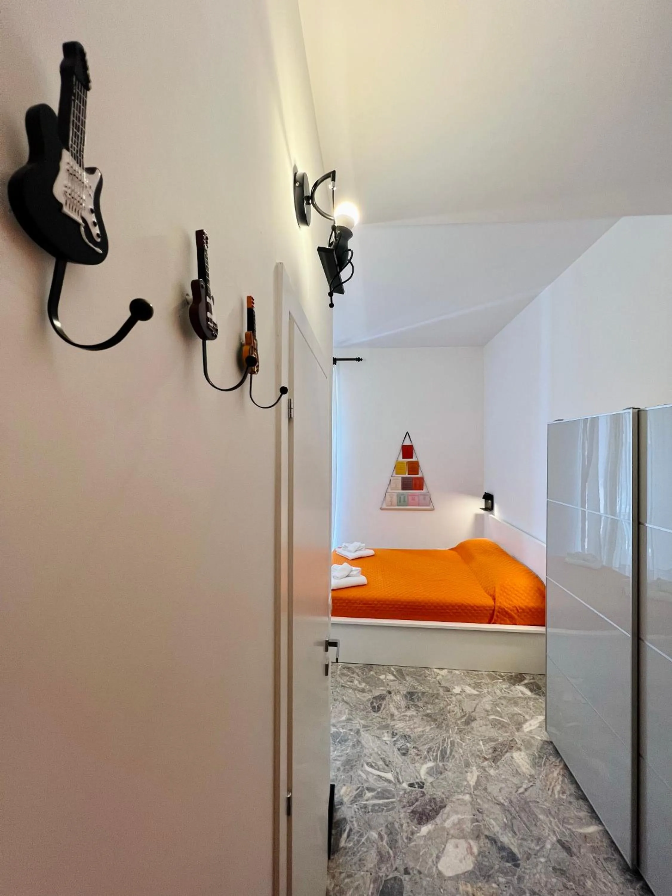 Bedroom, Bed in B&B letterario Palazzo Pistocchi