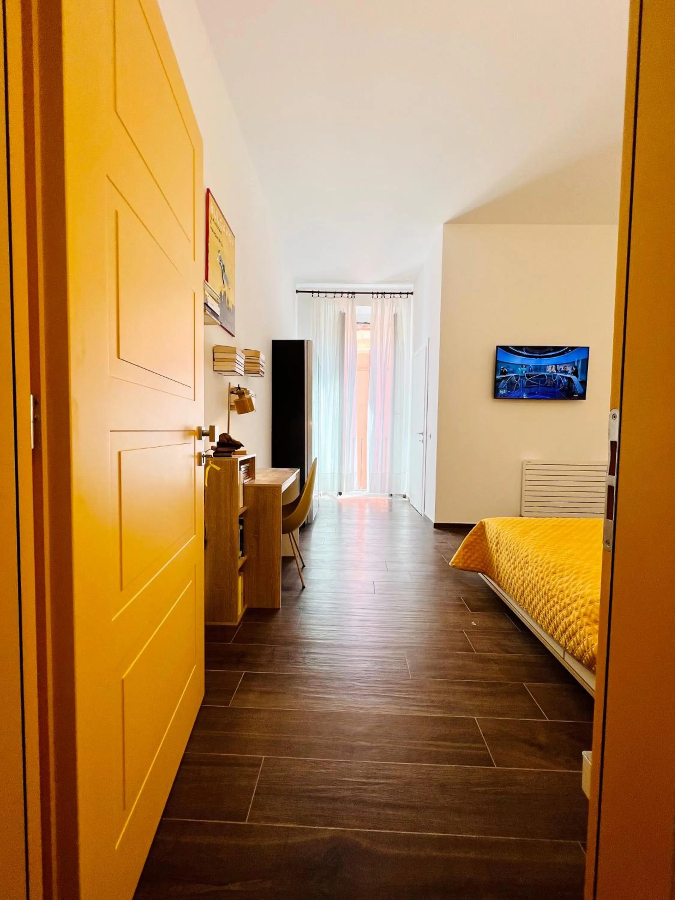 Bedroom, Bed in B&B letterario Palazzo Pistocchi