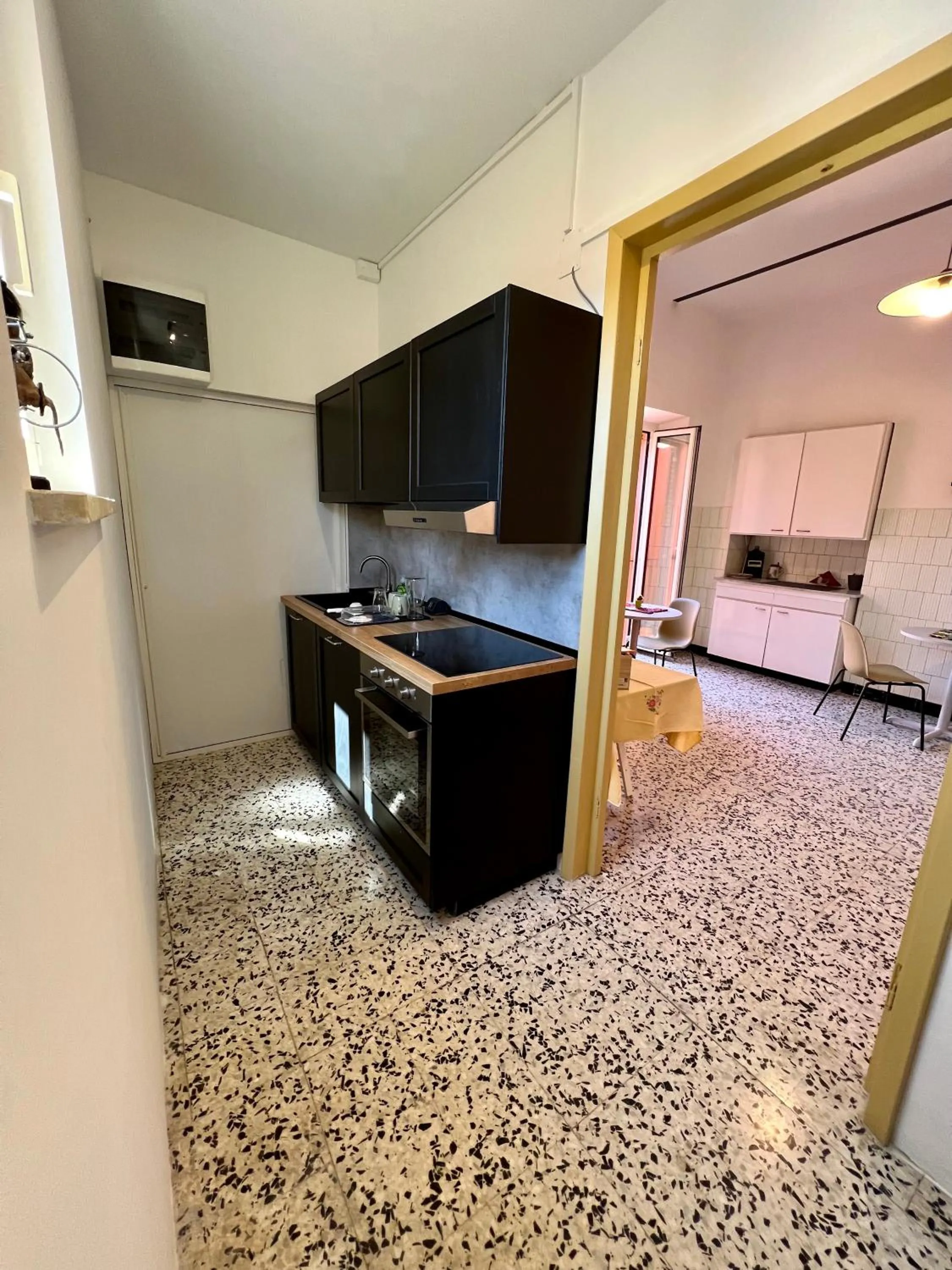 Communal kitchen in B&B letterario Palazzo Pistocchi