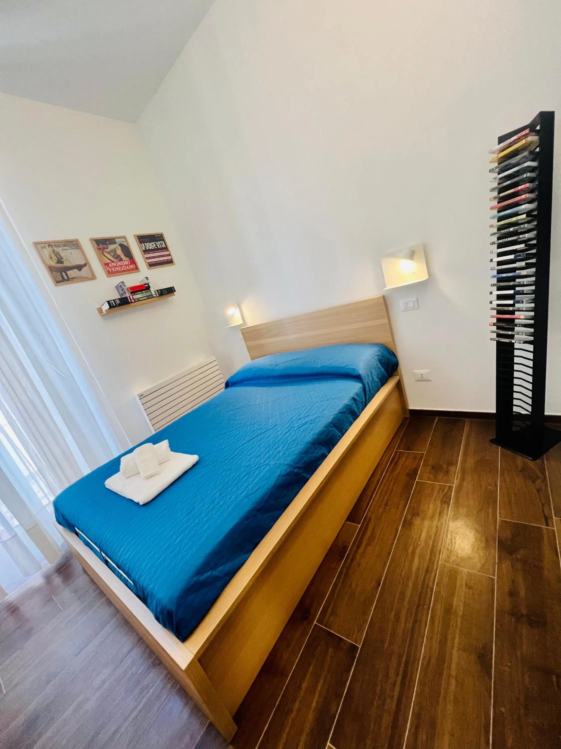 Bedroom, Bed in B&B letterario Palazzo Pistocchi