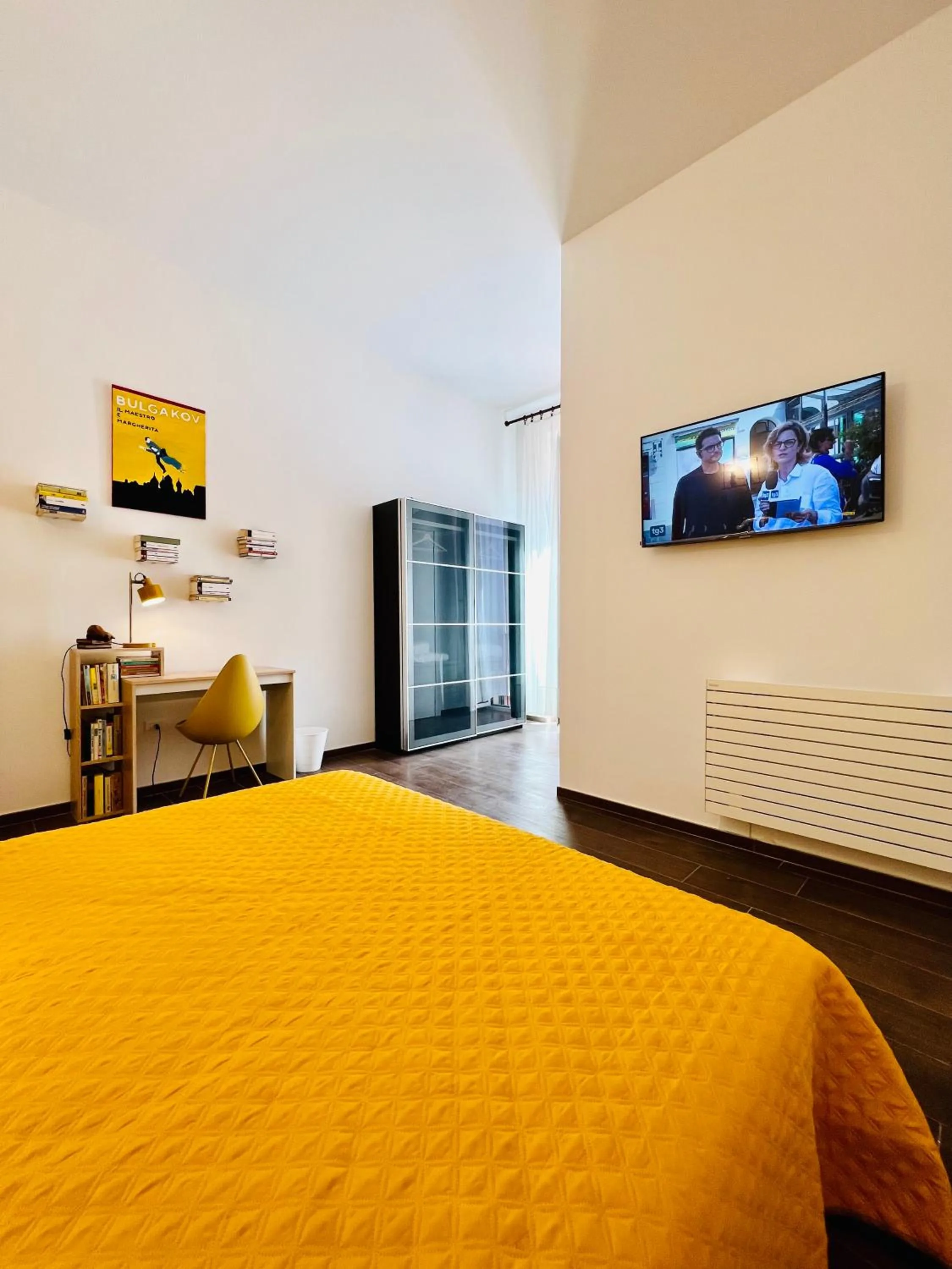 Bedroom, Bed in B&B letterario Palazzo Pistocchi