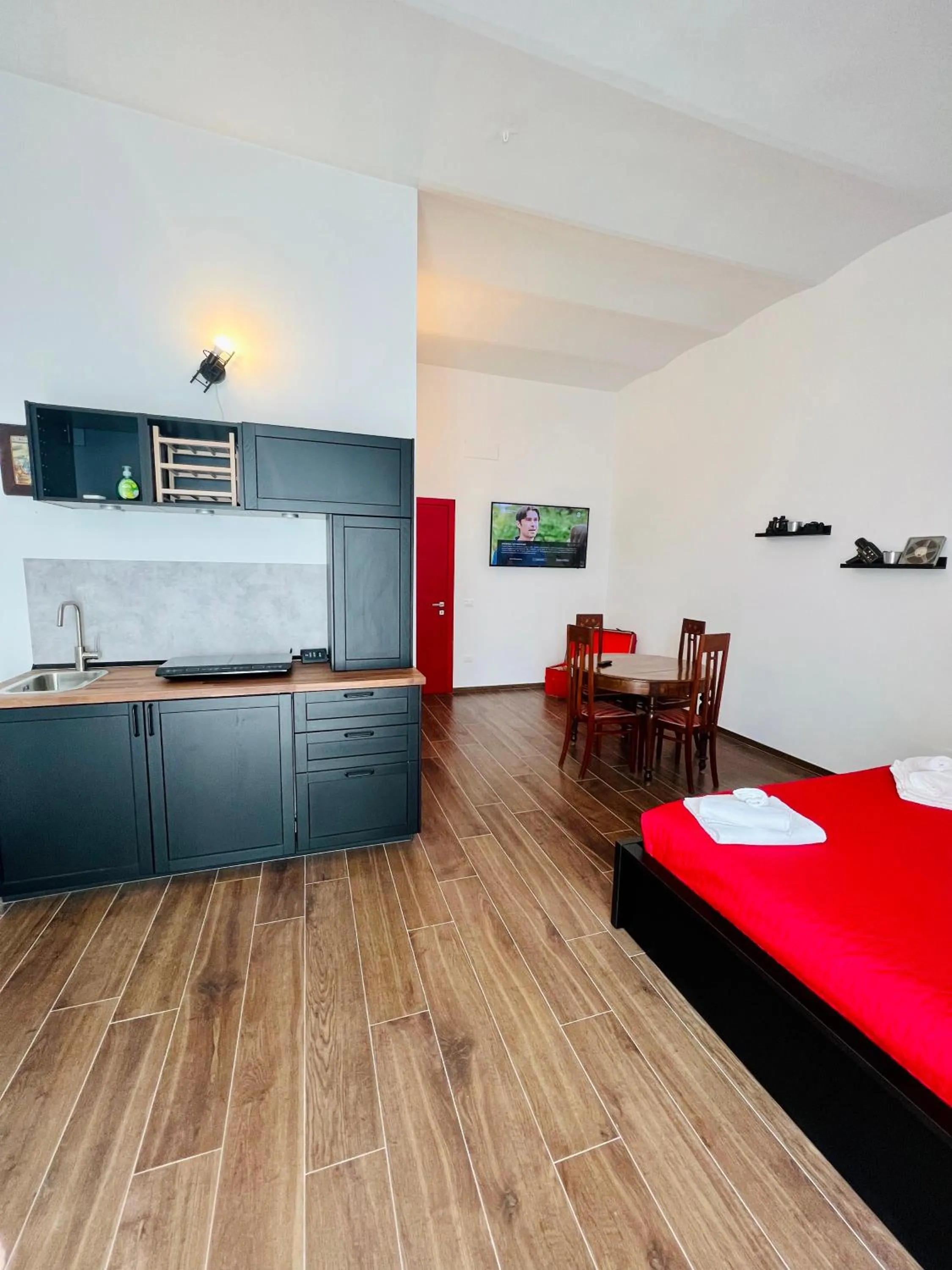 Living room, Bed in B&B letterario Palazzo Pistocchi