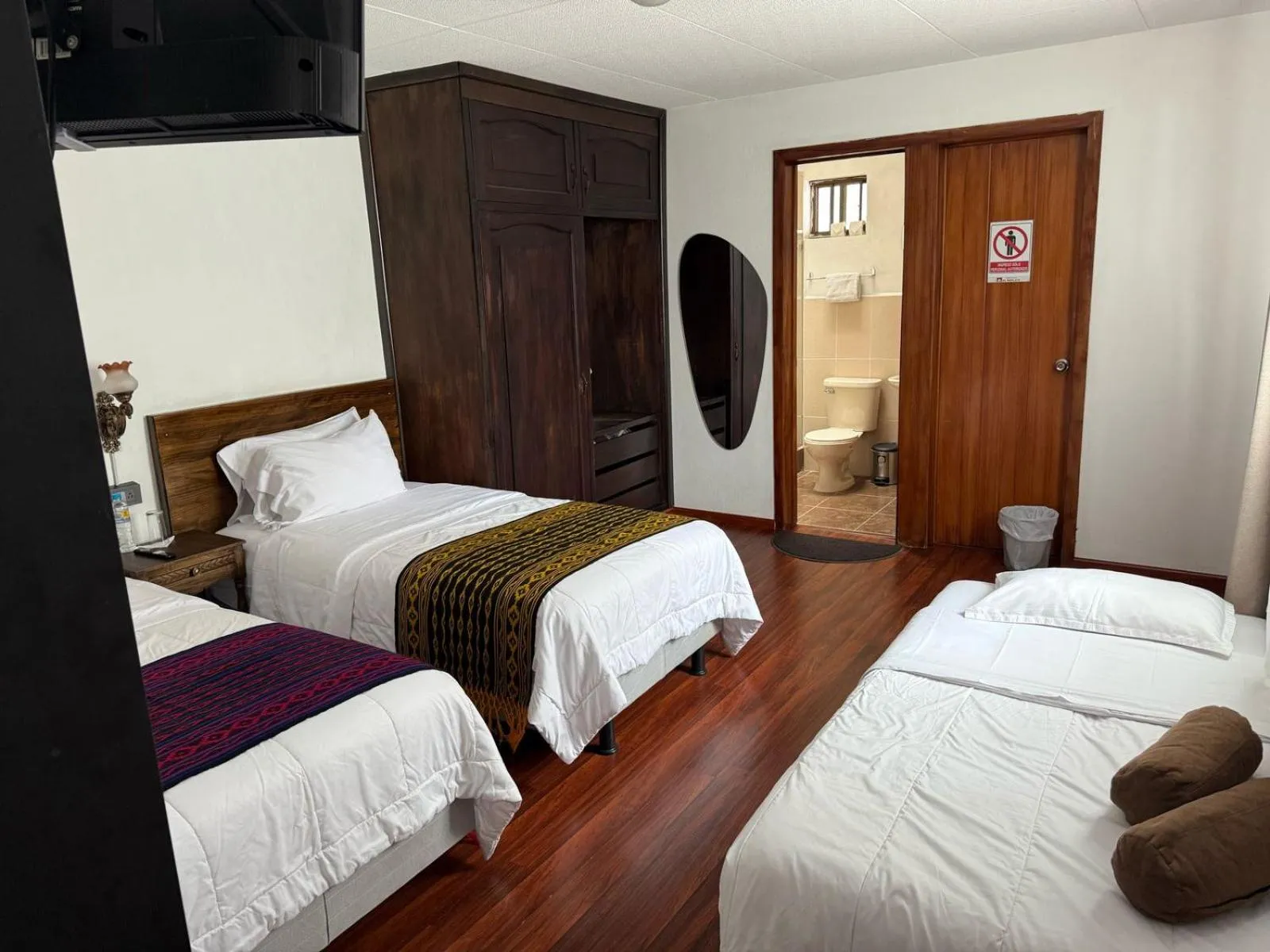 Bed in Hotel El Morlaco