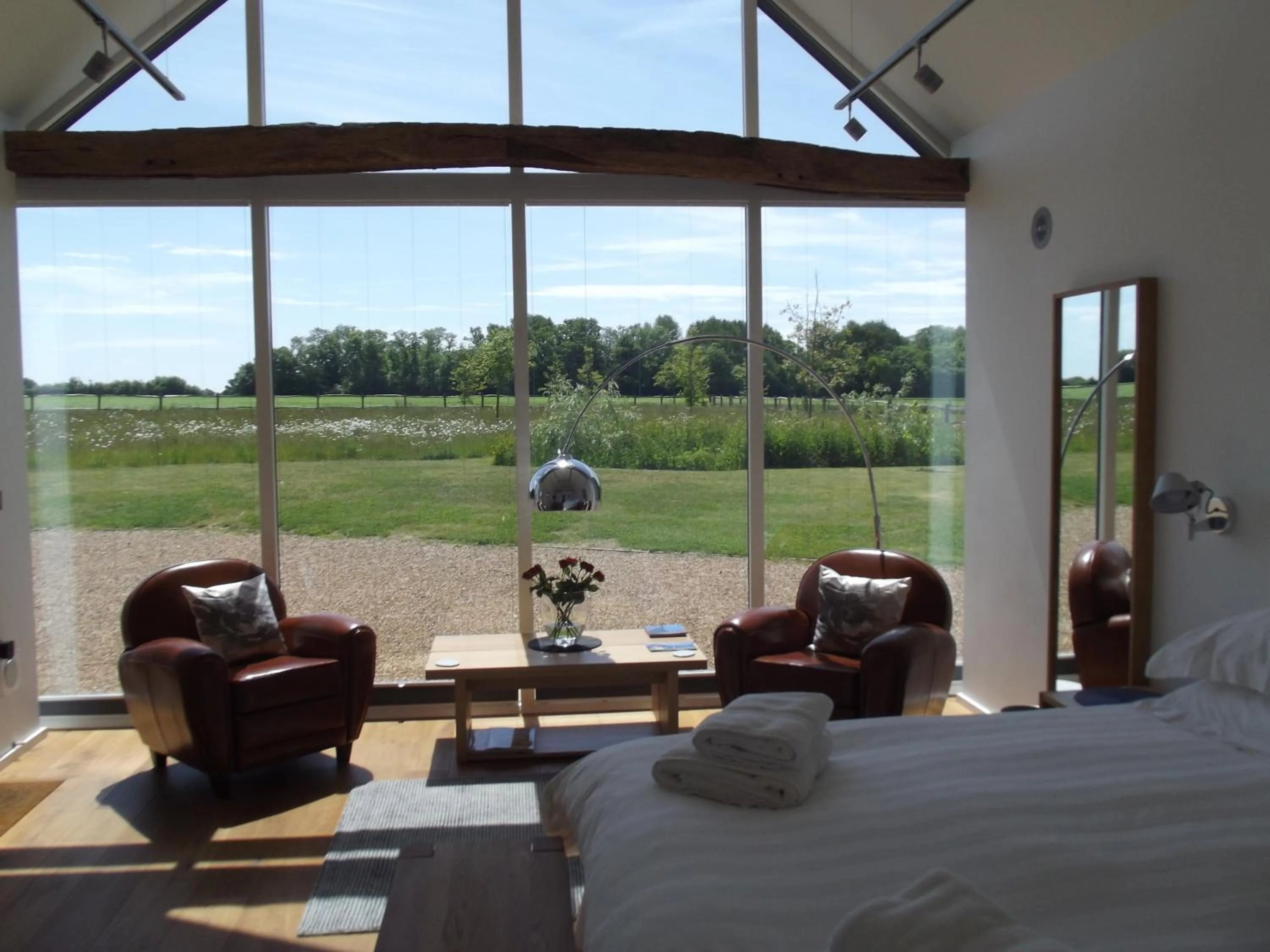 Garden view, Bed in The Suites at Pannells Ash