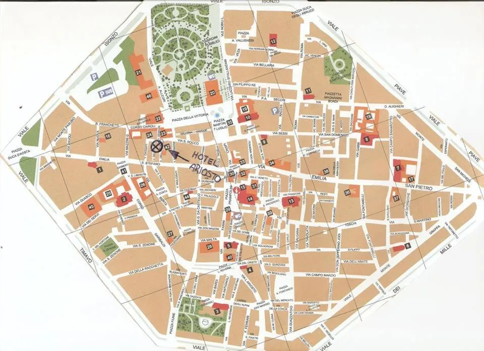 Hotel Ariosto centro storico