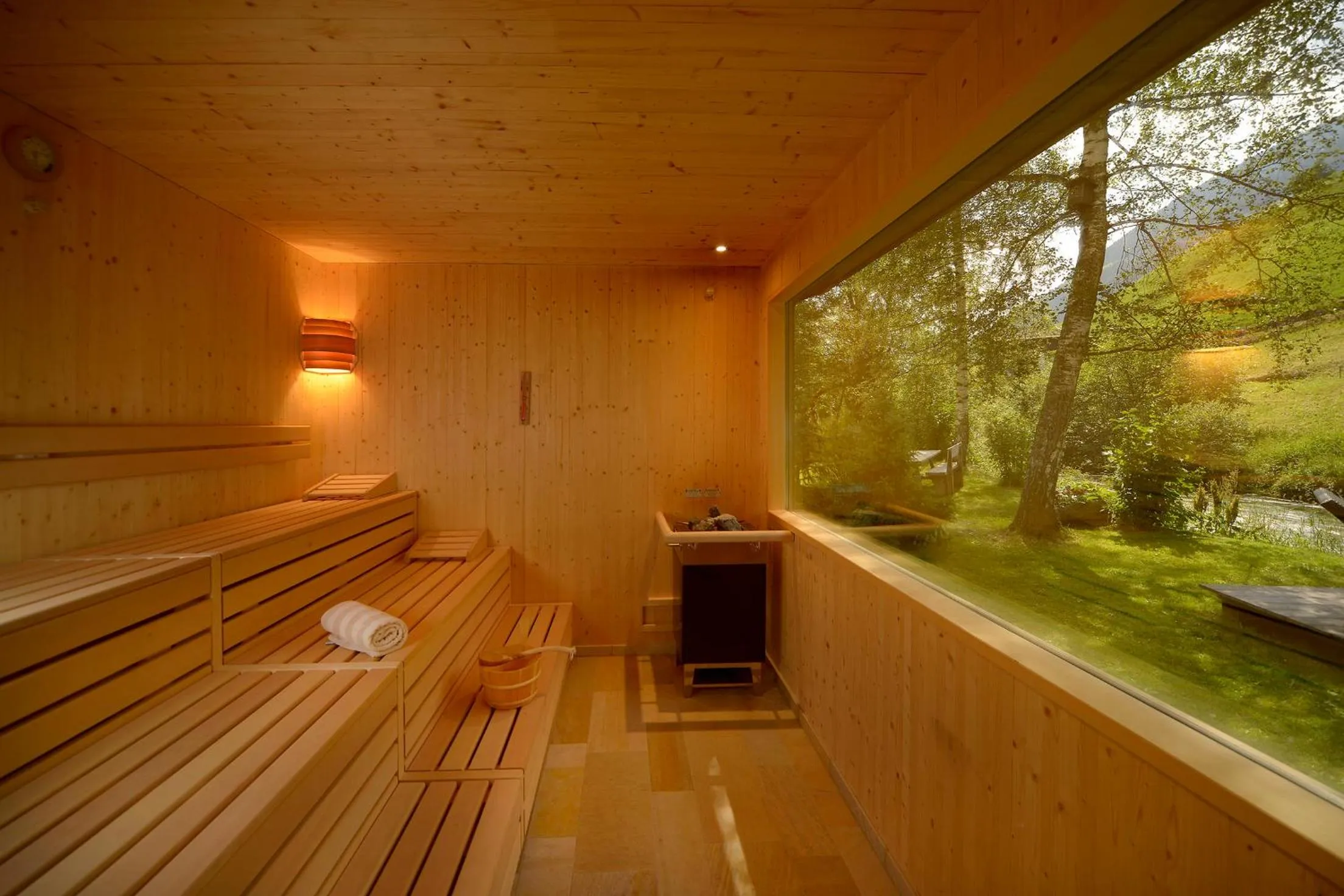 Sauna in Guesthouse St Nikolaus