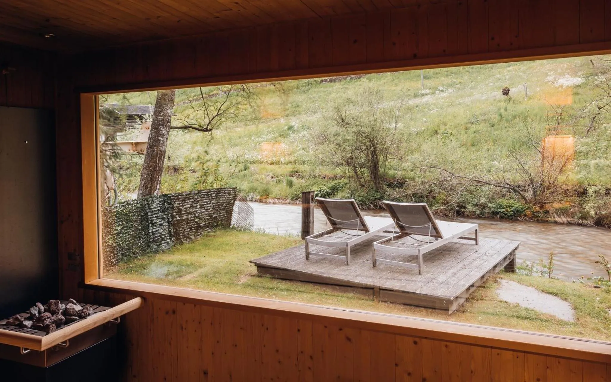 Sauna in Guesthouse St Nikolaus