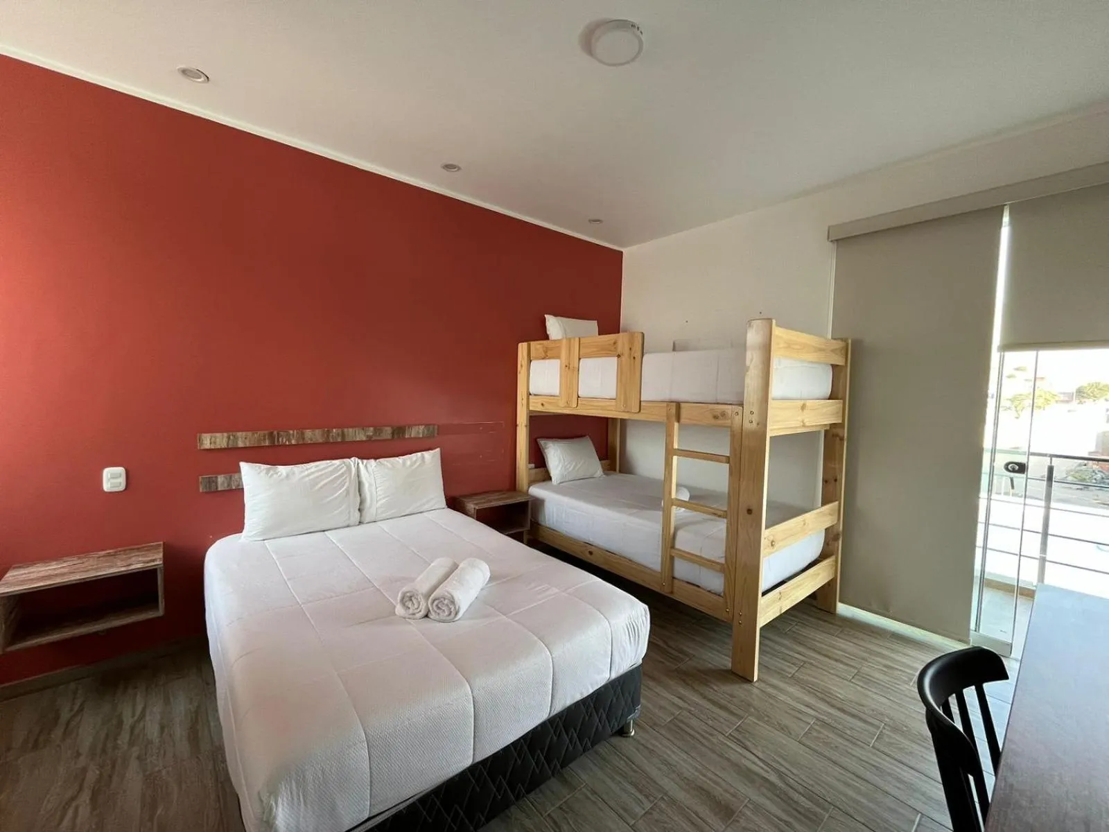 Bed in La Estancia Hotel Ica