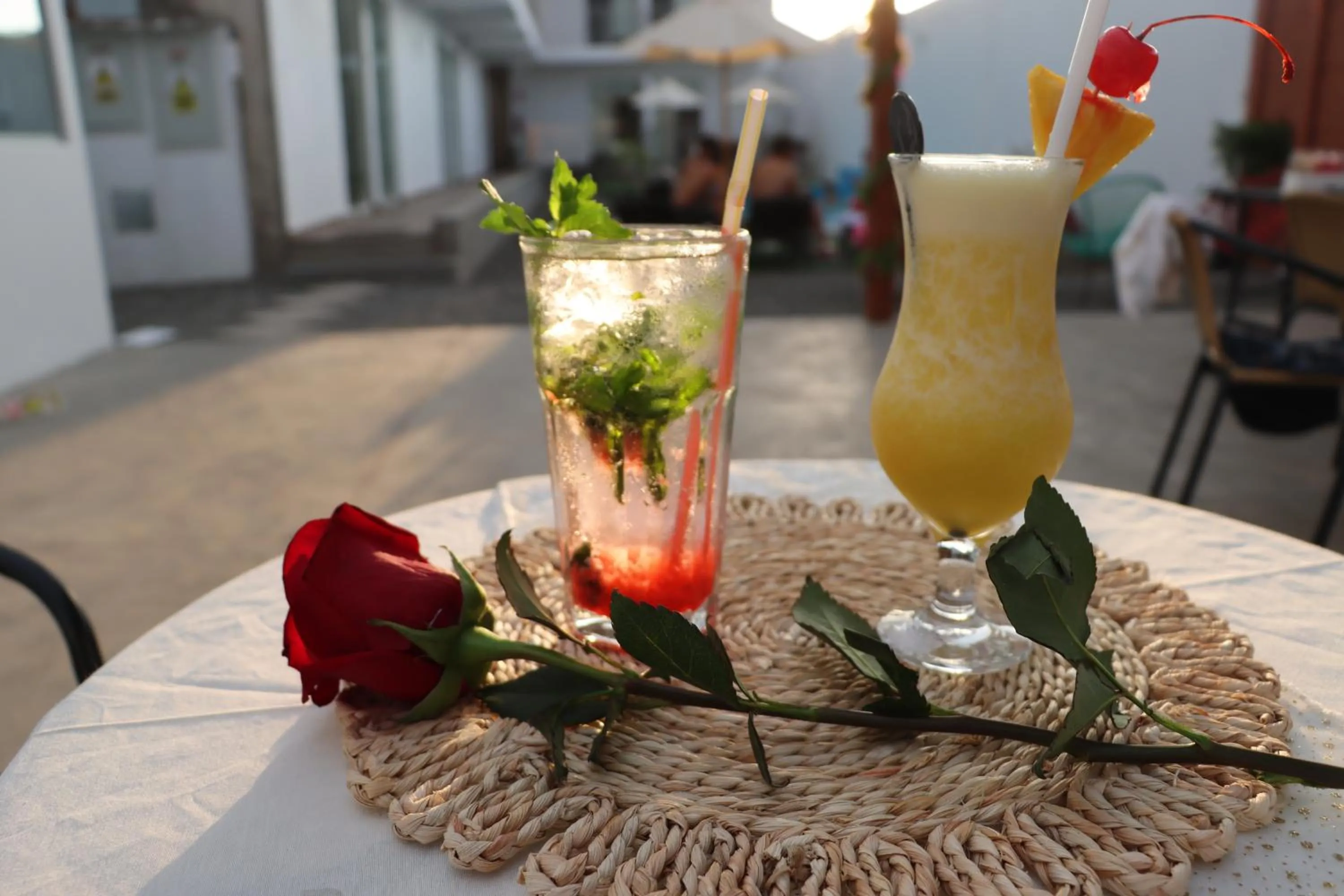 Food and drinks in La Estancia Hotel Ica