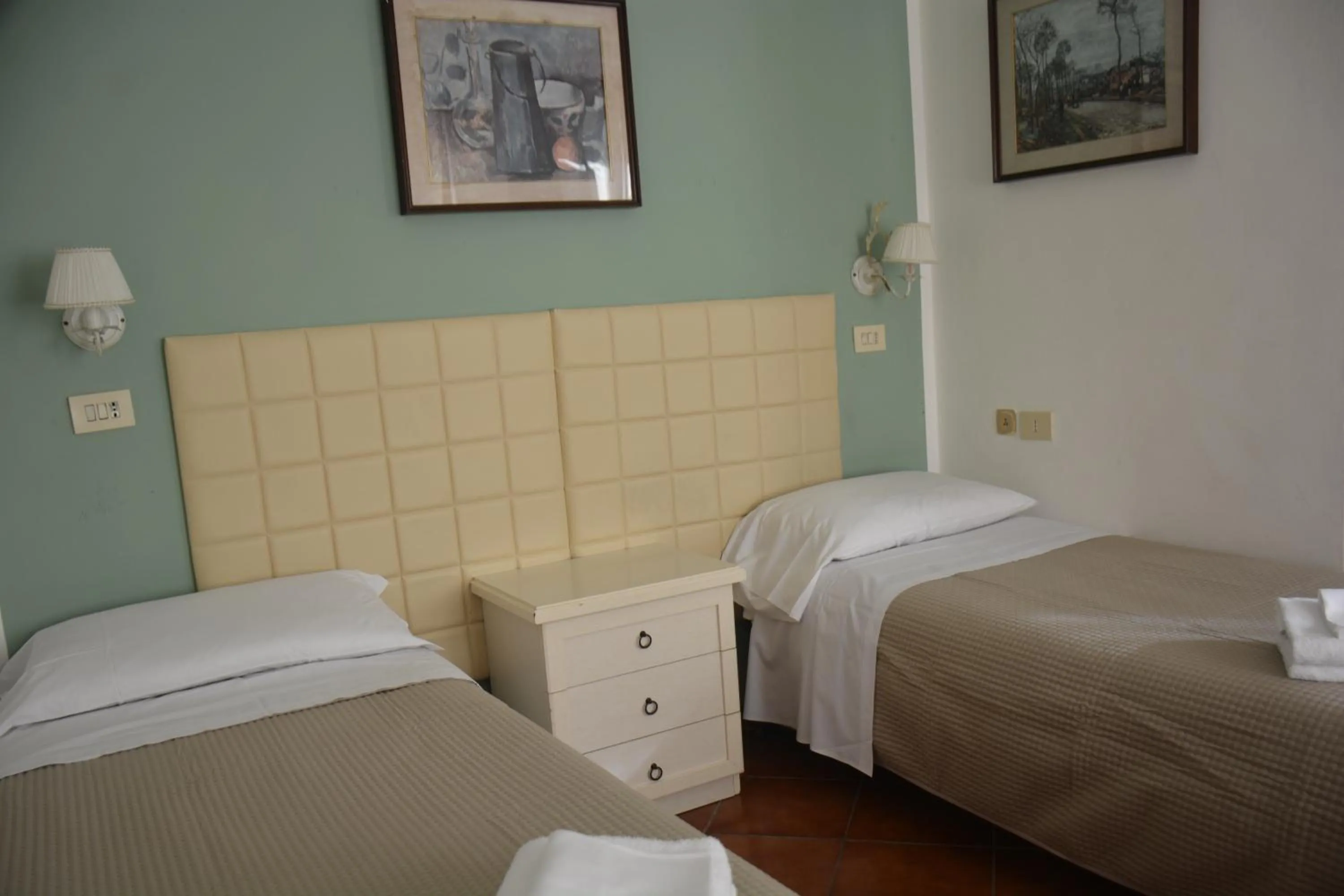 Bed in Hotel Cordova