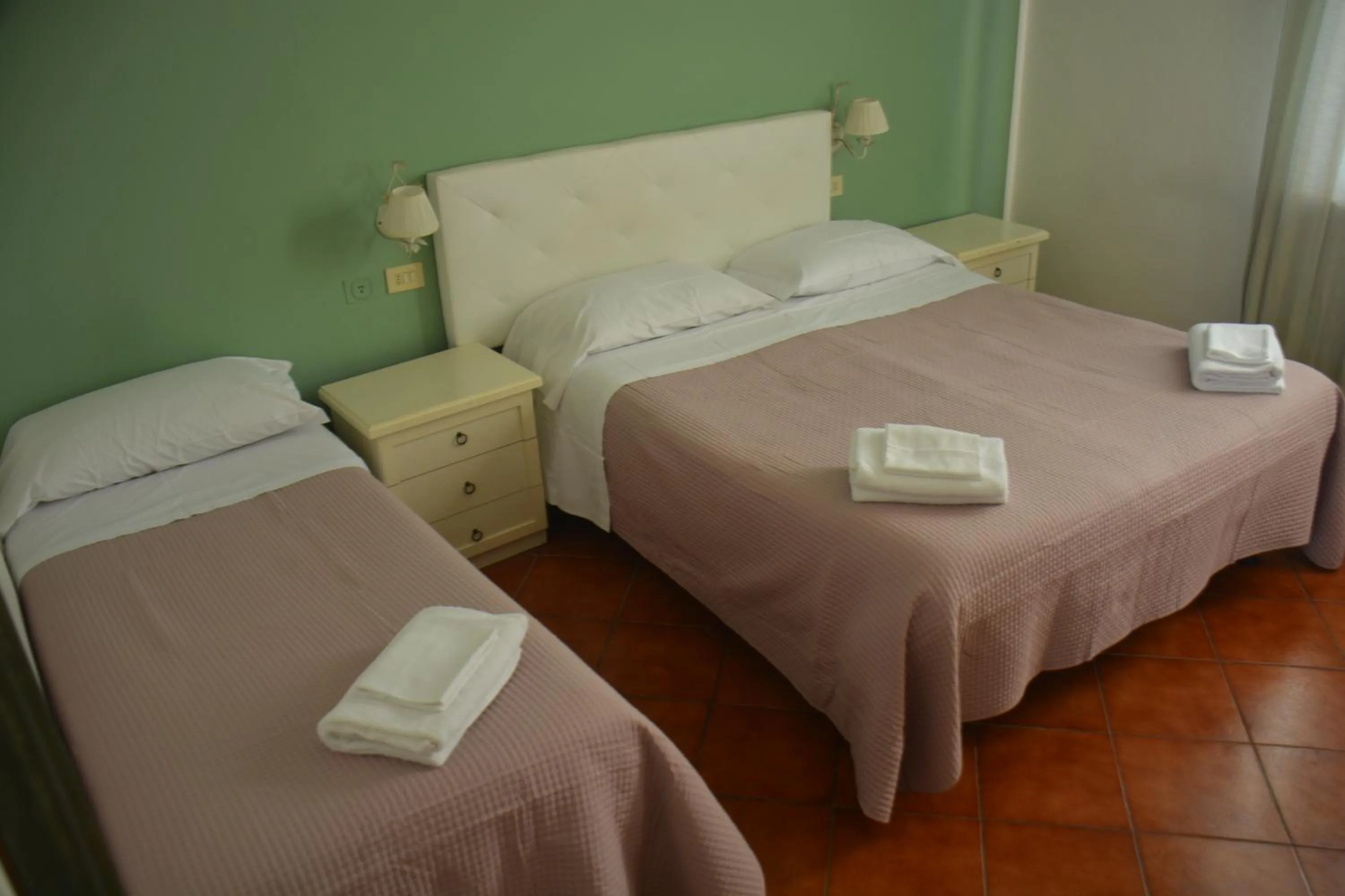 Bed in Hotel Cordova