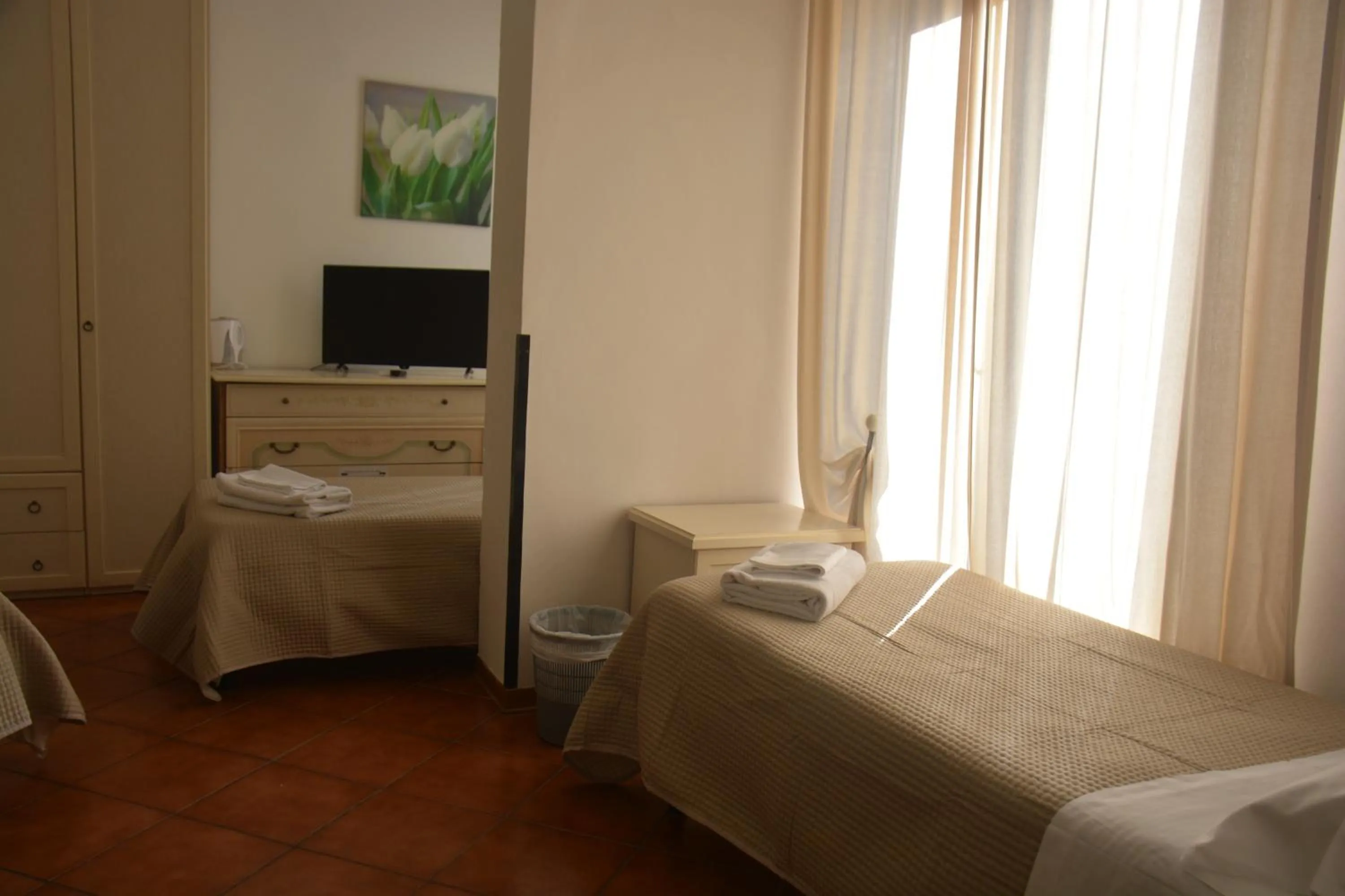 Bed in Hotel Cordova