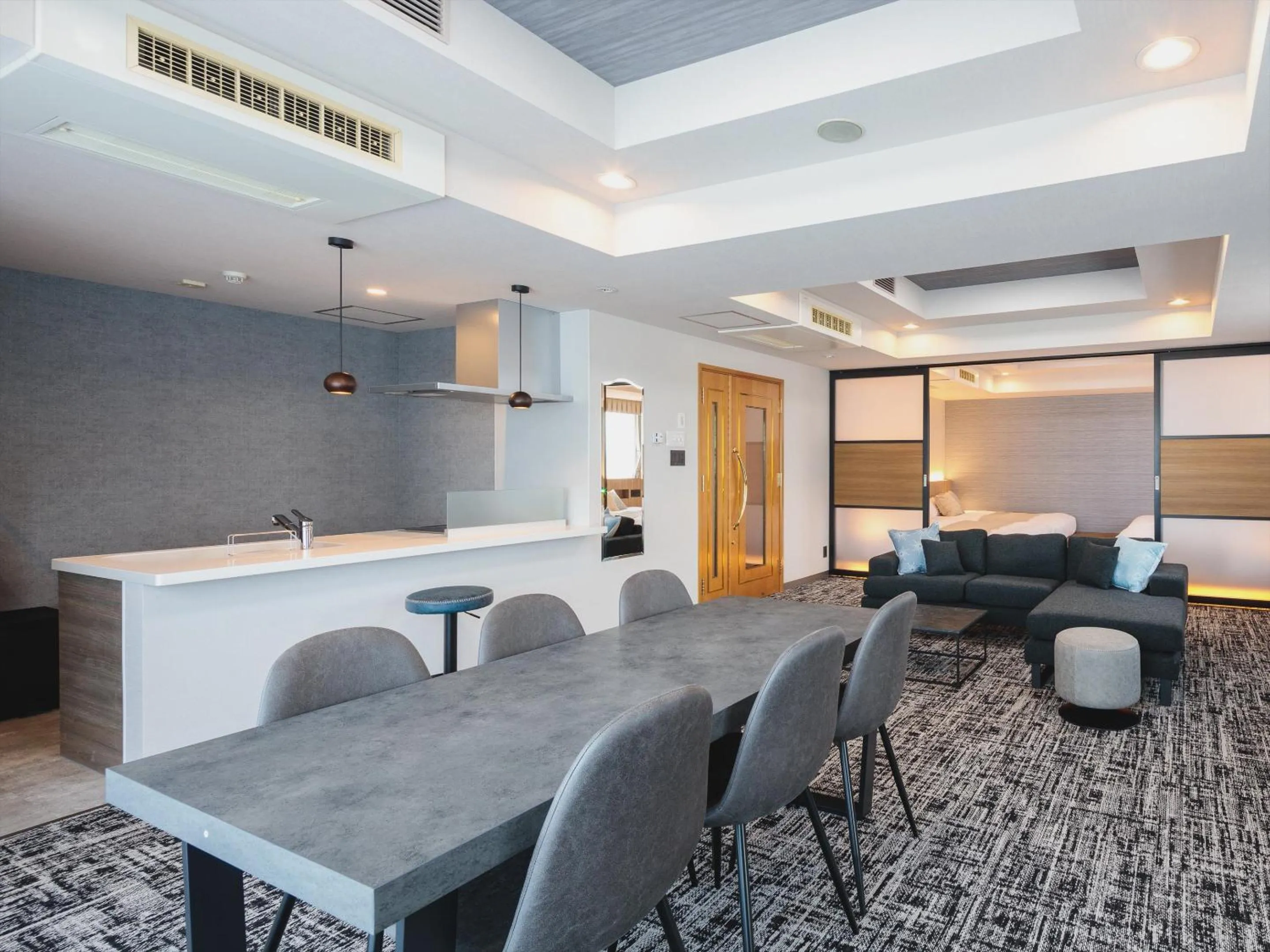 Living room in Gran Palette Hakodate