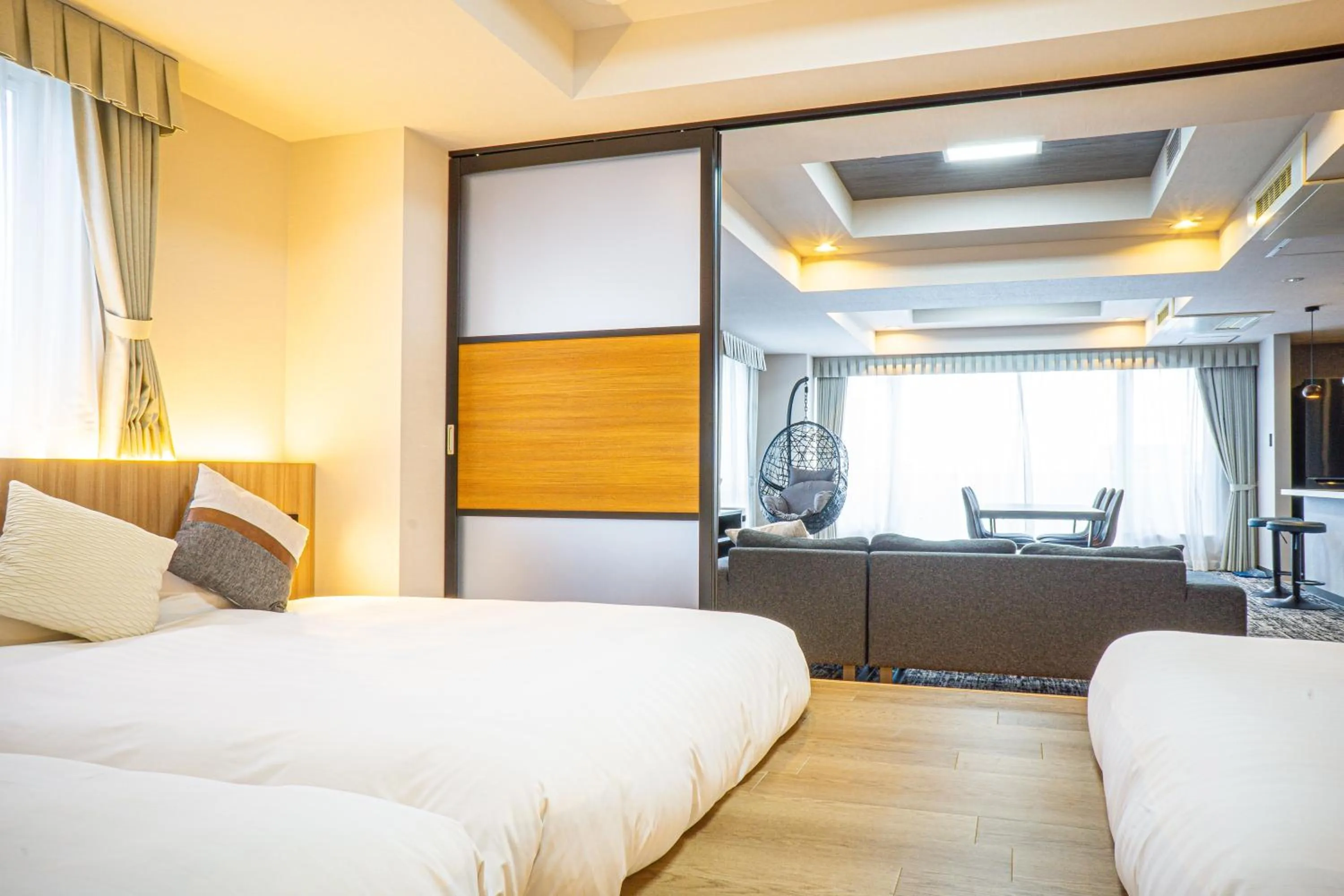 Bed in Gran Palette Hakodate