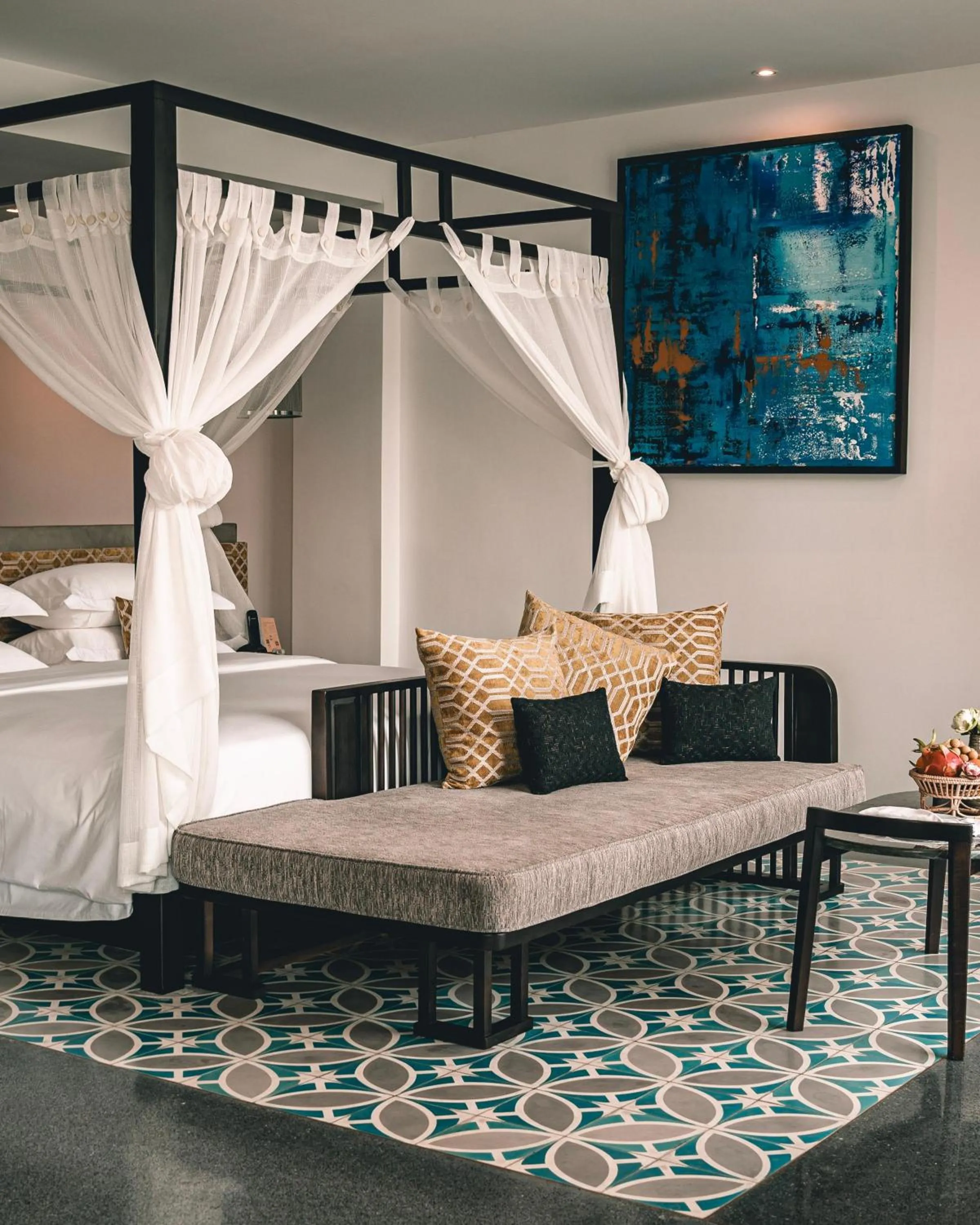 Photo of the whole room, Bed in Hotel Vellita Siem reap