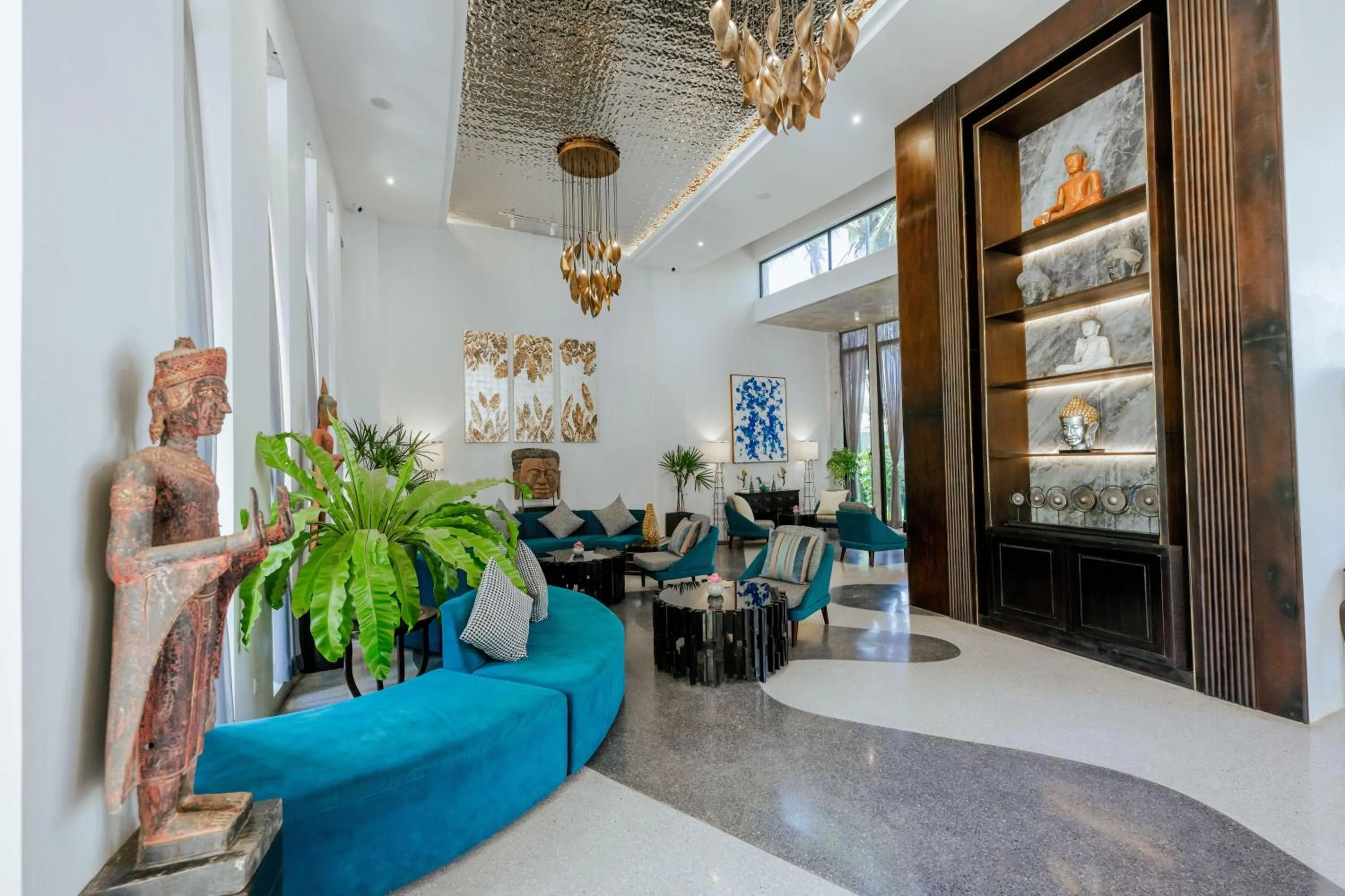 Lobby or reception in Hotel Vellita Siem reap