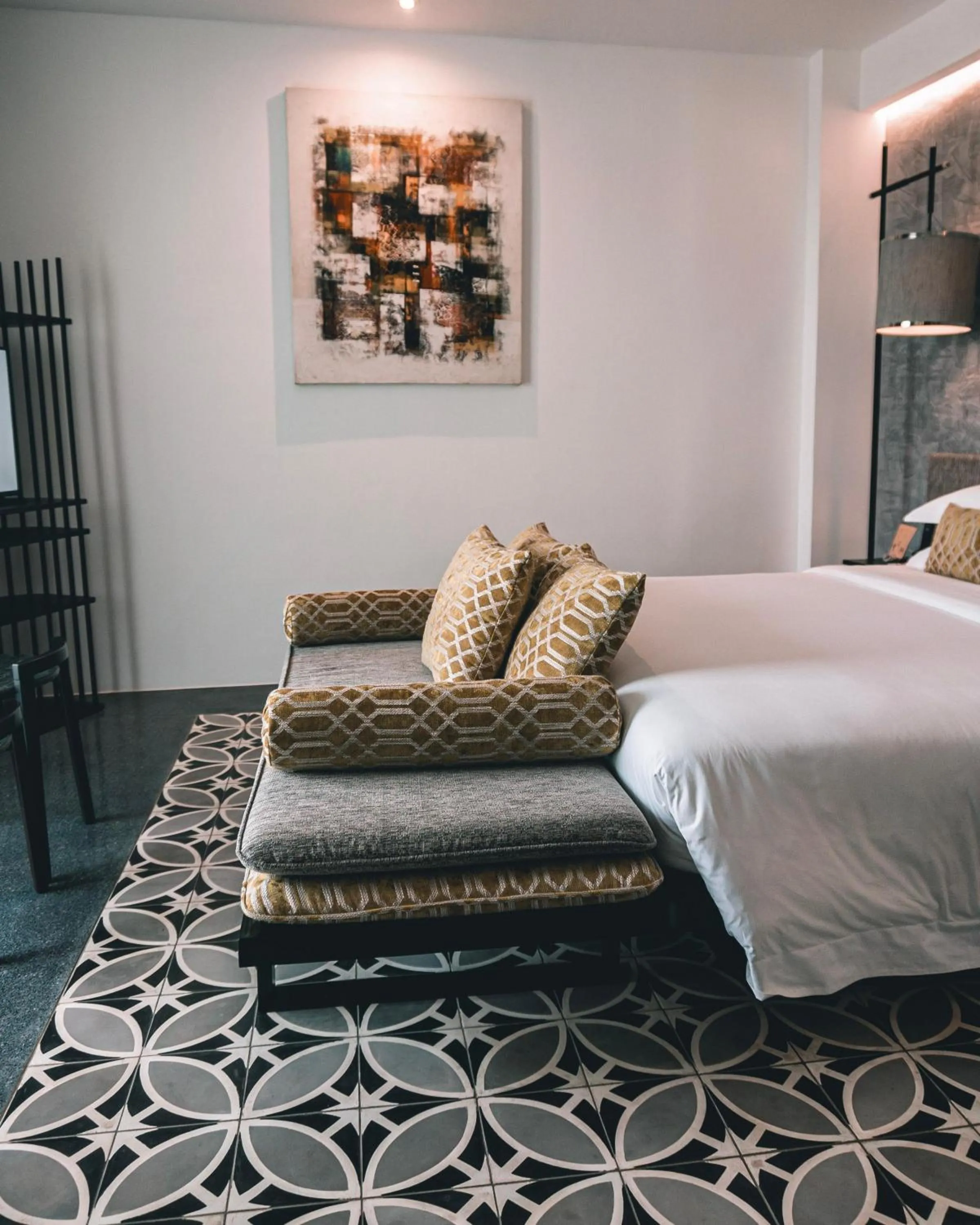 Photo of the whole room, Bed in Hotel Vellita Siem reap