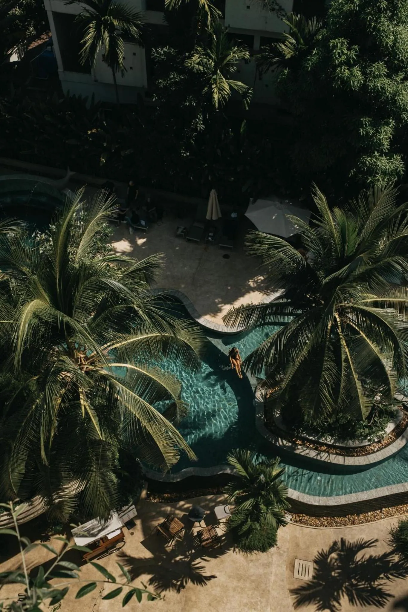 Swimming pool in Hotel Vellita Siem reap