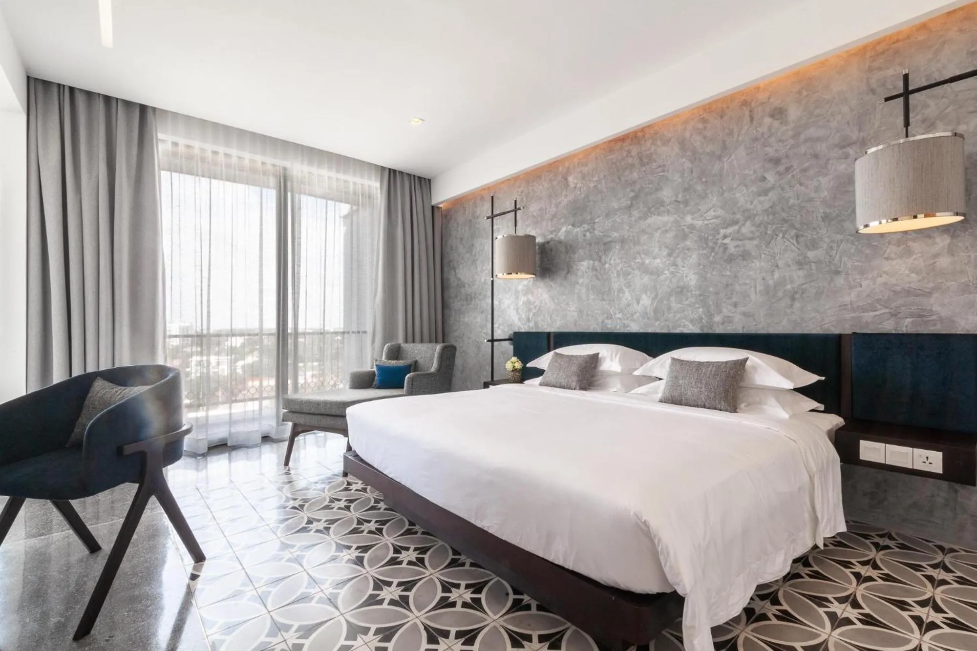 Photo of the whole room, Bed in Hotel Vellita Siem reap