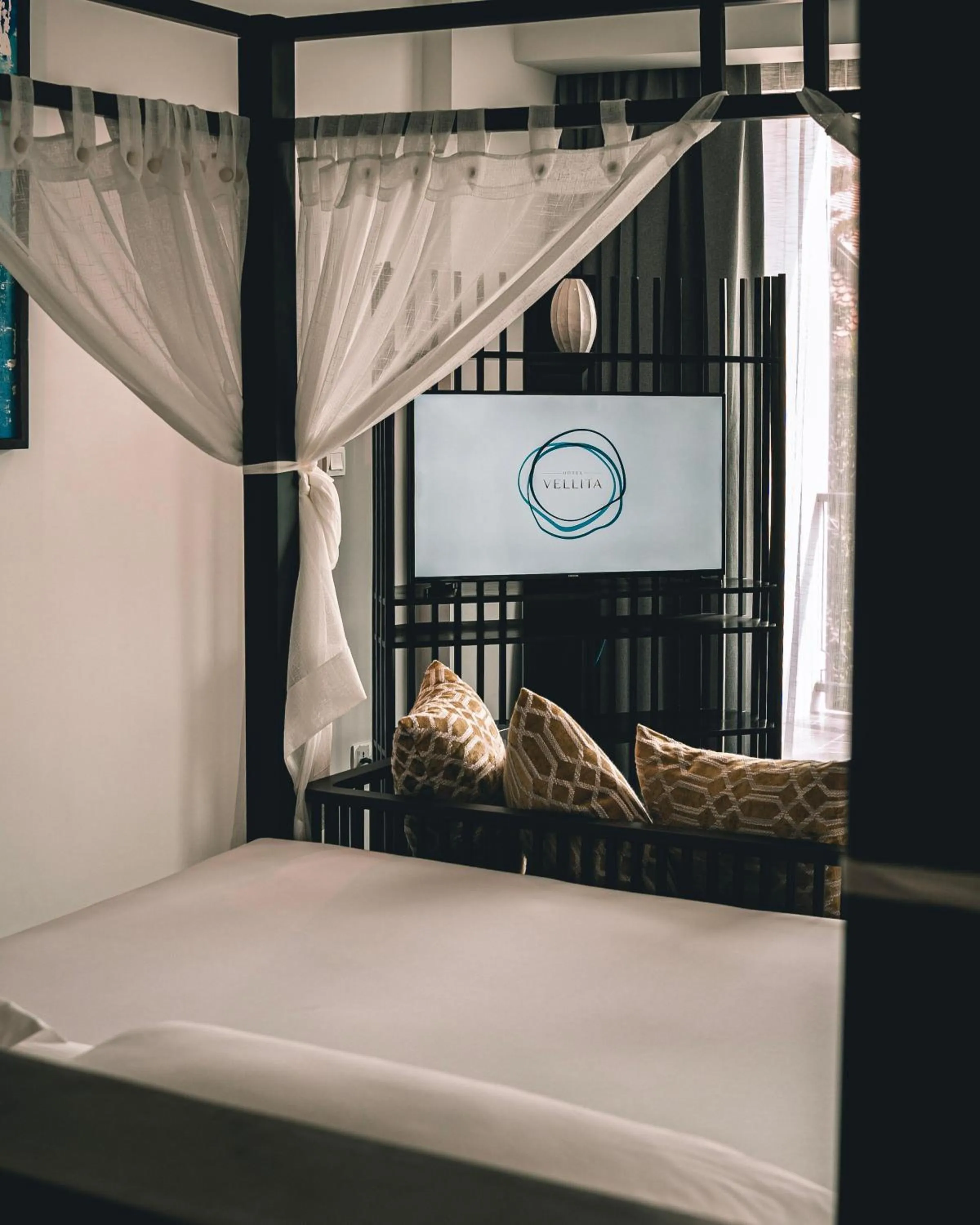 Photo of the whole room, Bed in Hotel Vellita Siem reap