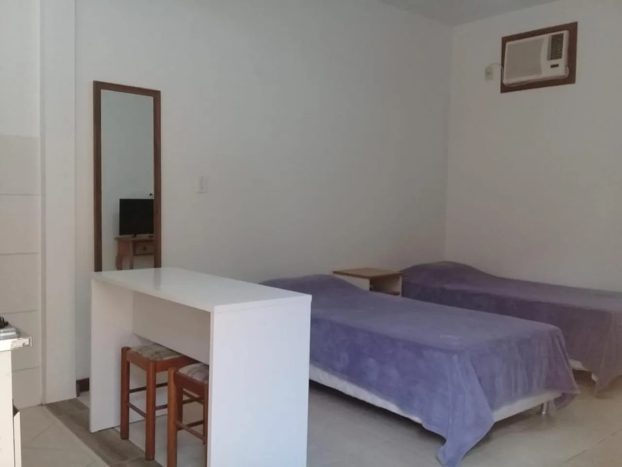 Bed in Pousada Santo Sol