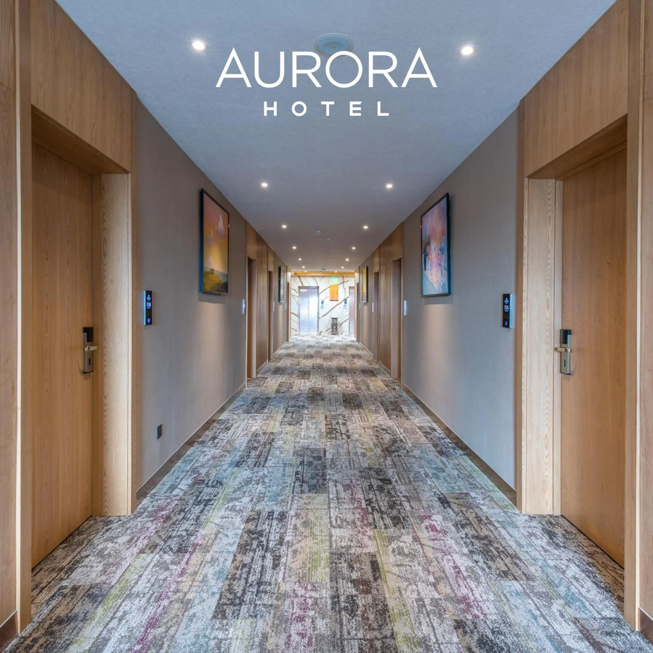 Property logo or sign in Aurora Hotel