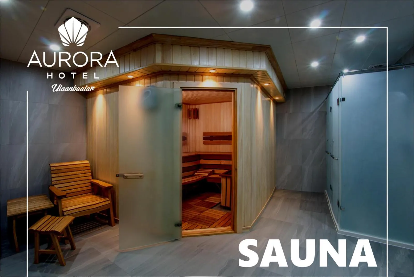 Property logo or sign in Aurora Hotel